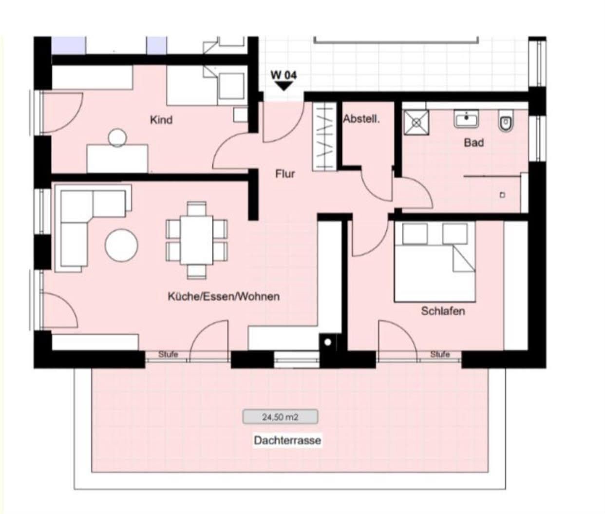 3+1, Straubing Straubing Bayern 94315, 84 m² - 2