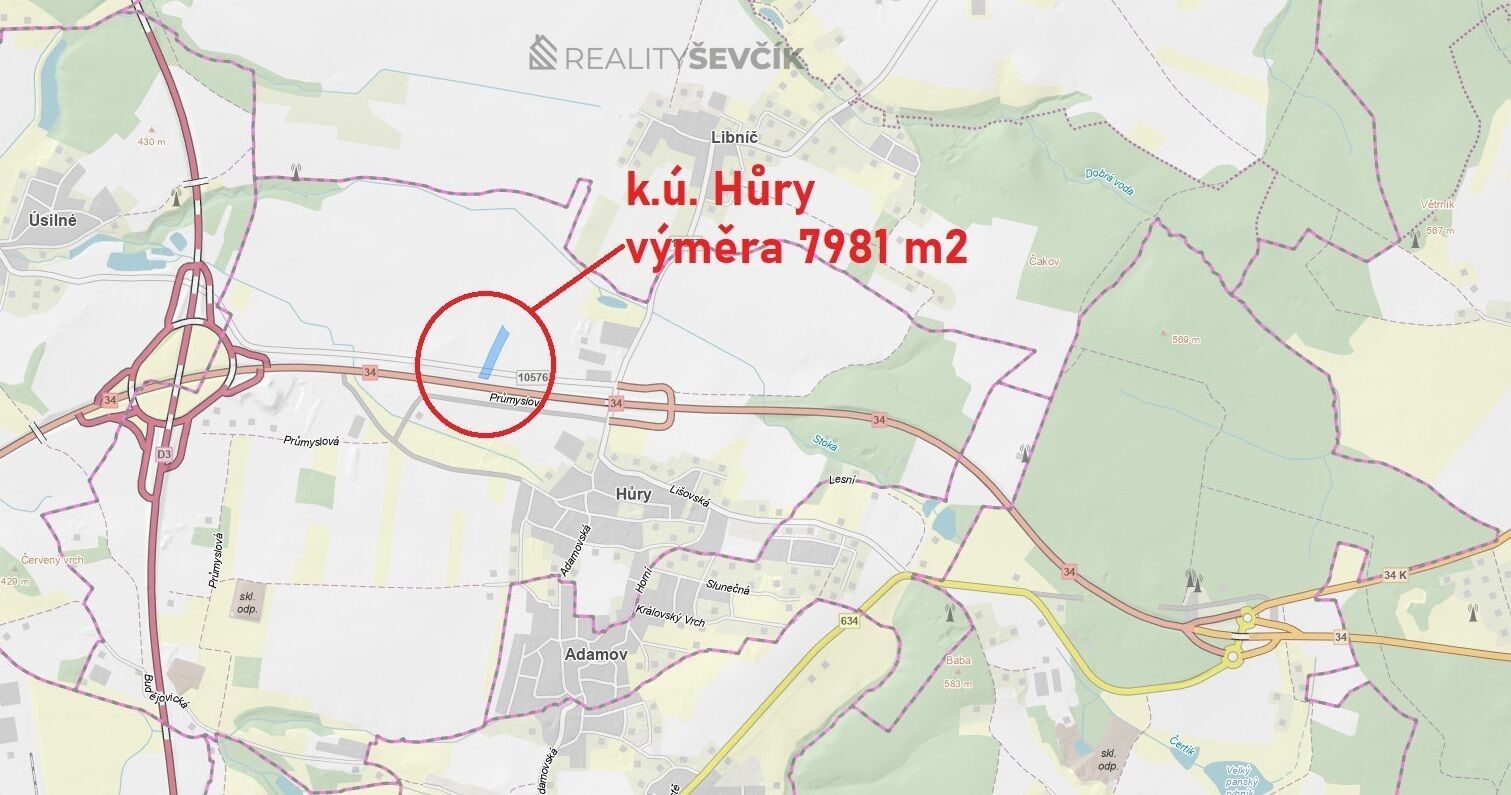 Komerční pozemek, 7 981 m²