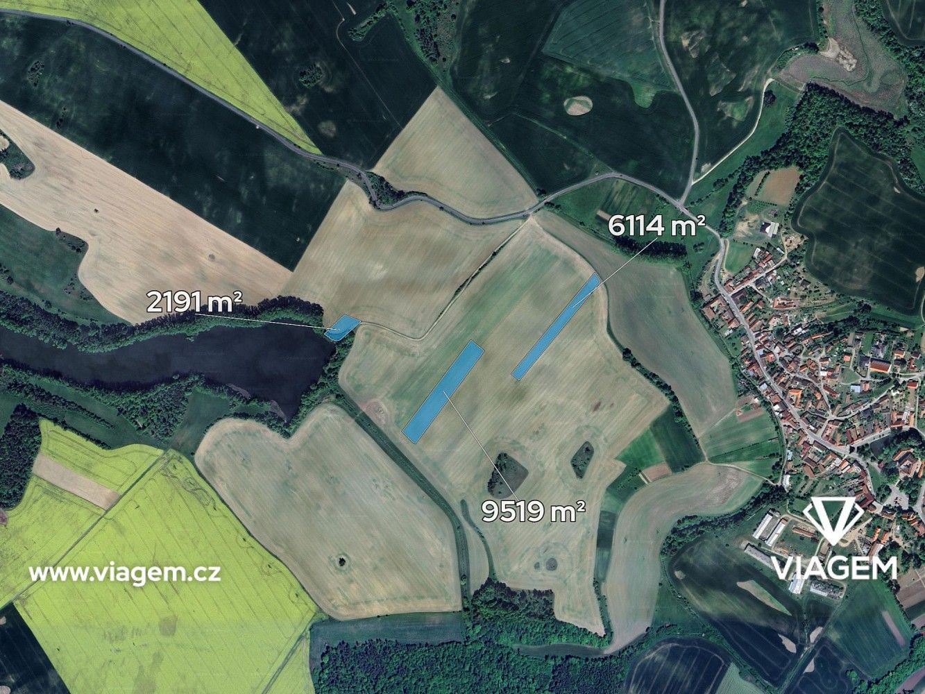 Prodej zemědělský pozemek - Hostim, okres Znojmo, Jihomoravský kraj - 2