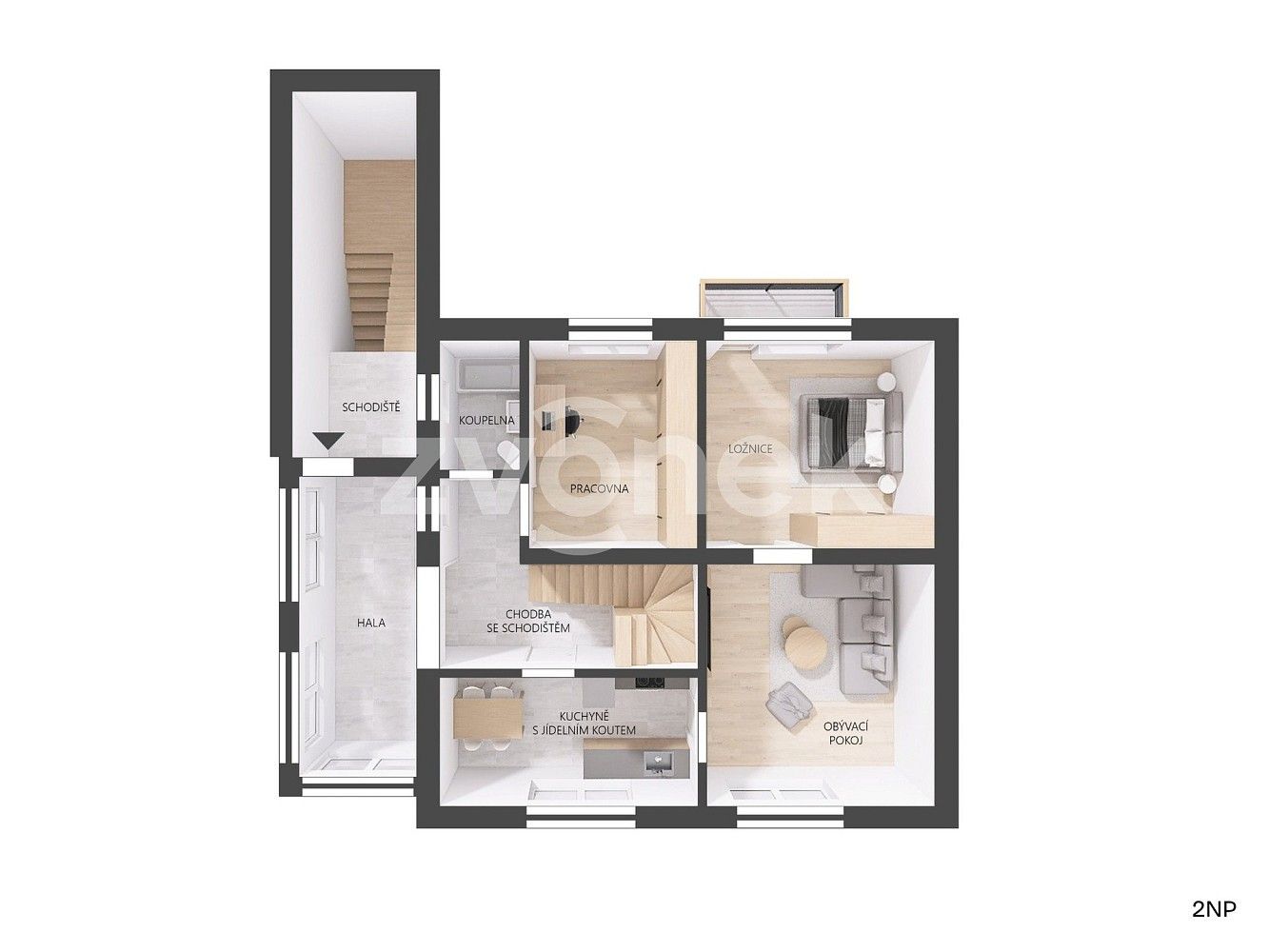 Prodej rodinný dům - Lešenská, Zlín - Kostelec, 284 m² - 5