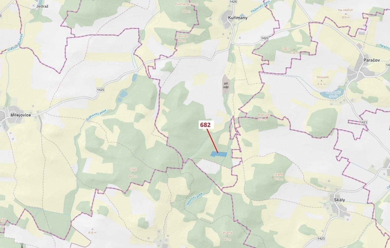 Lesy, Kuřimany, okres Strakonice, Jihočeský kraj - 1