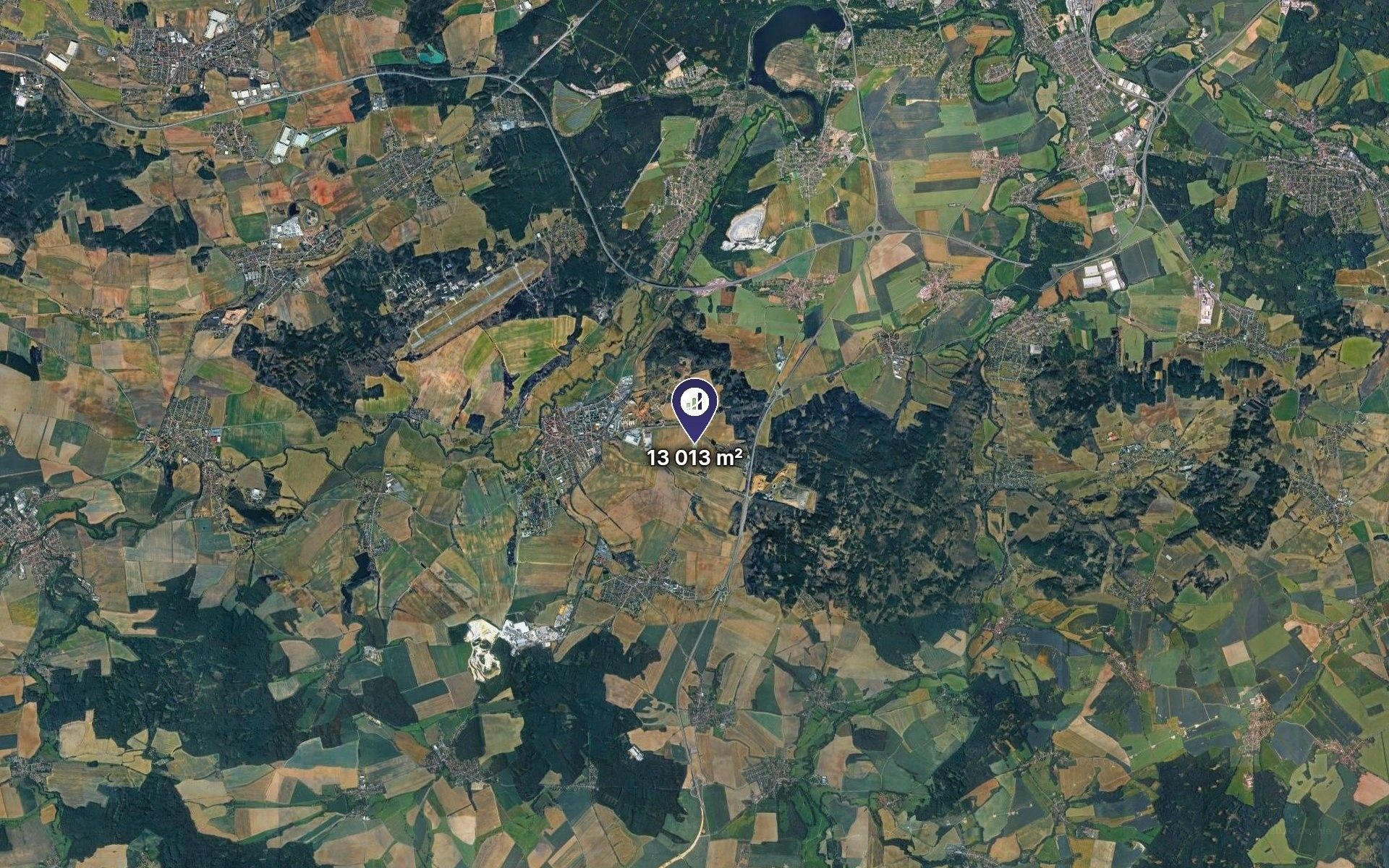 Zemědělské pozemky, Dobřany, 1 627 m² - 2