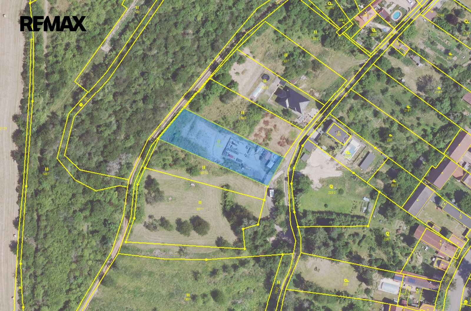Pozemky pro bydlení, Domoušice, 1 497 m² - 2