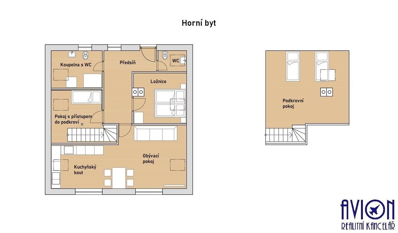 Pronájem dům - V borovičkách, Praha, 193 m² - 5
