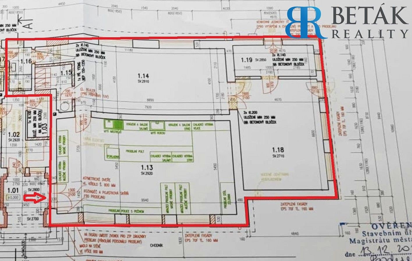Obchodní prostory · 142 m² · Přestavlky, okres Přerov, Olomoucký kraj - 3