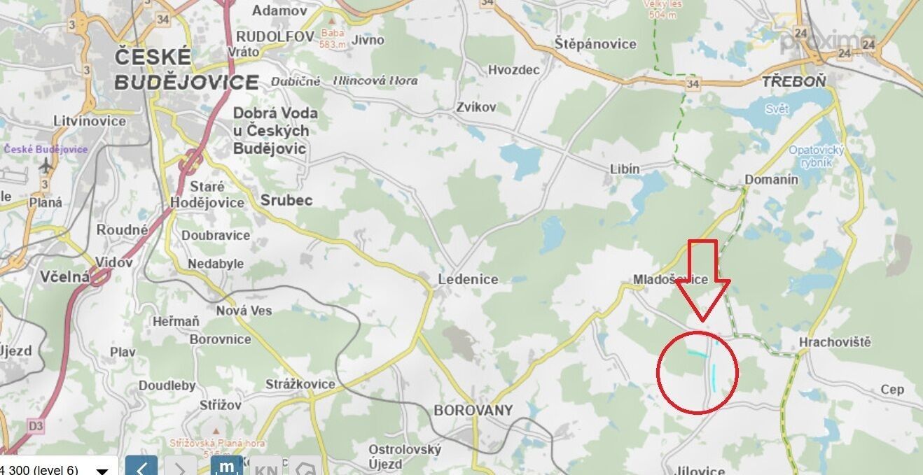 Lesy, Jílovice Kojákovice, 18 959 m² - 1