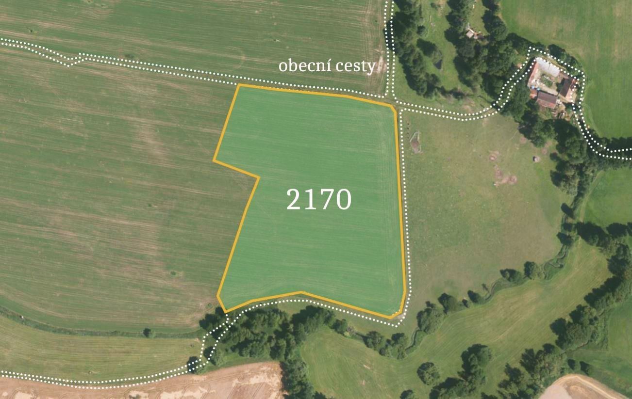 Prodej zemědělský pozemek - Předmíř, 46 153 m²