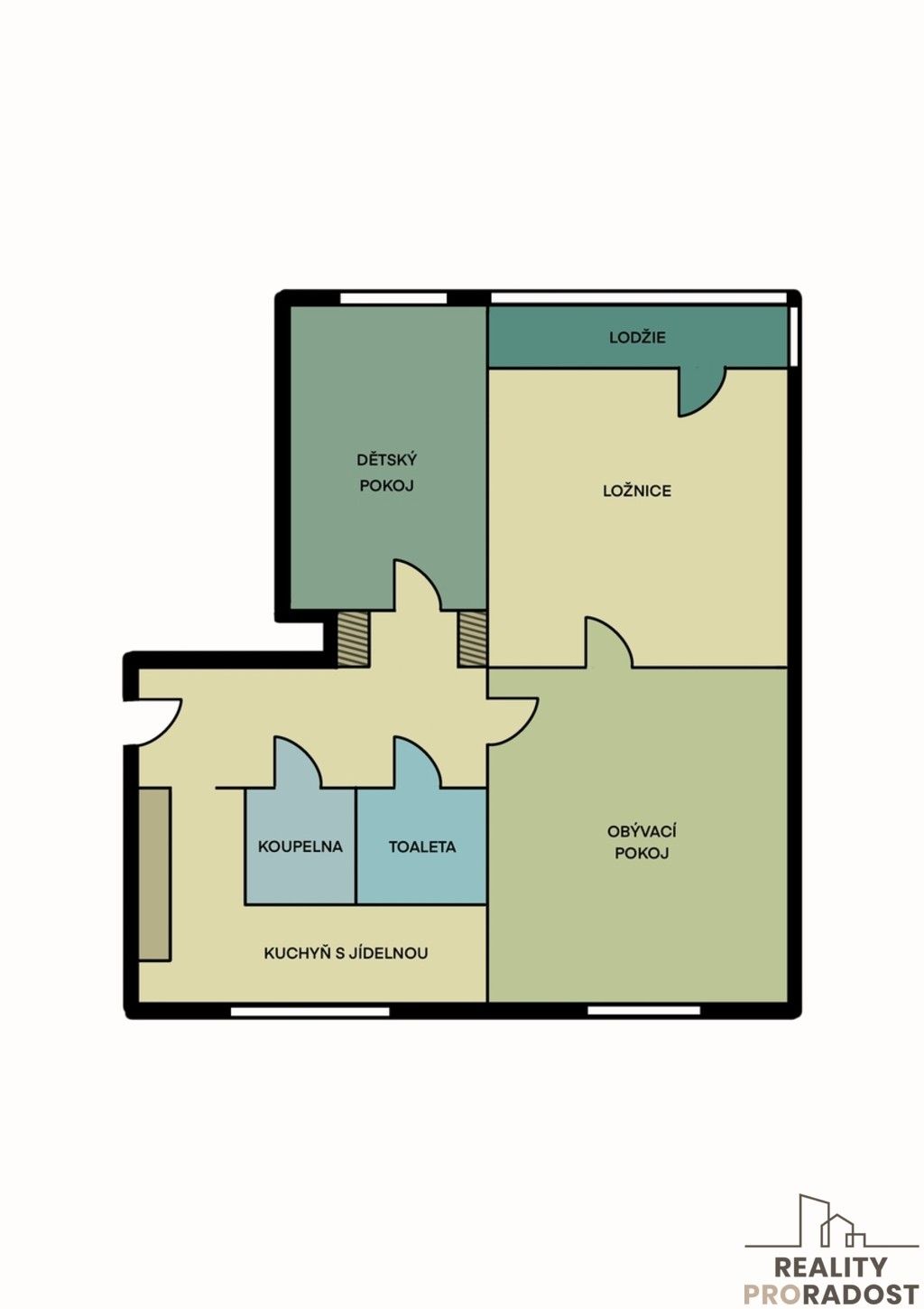 Prodej byt 3+1 - Trnkova, Olomouc, 70 m²