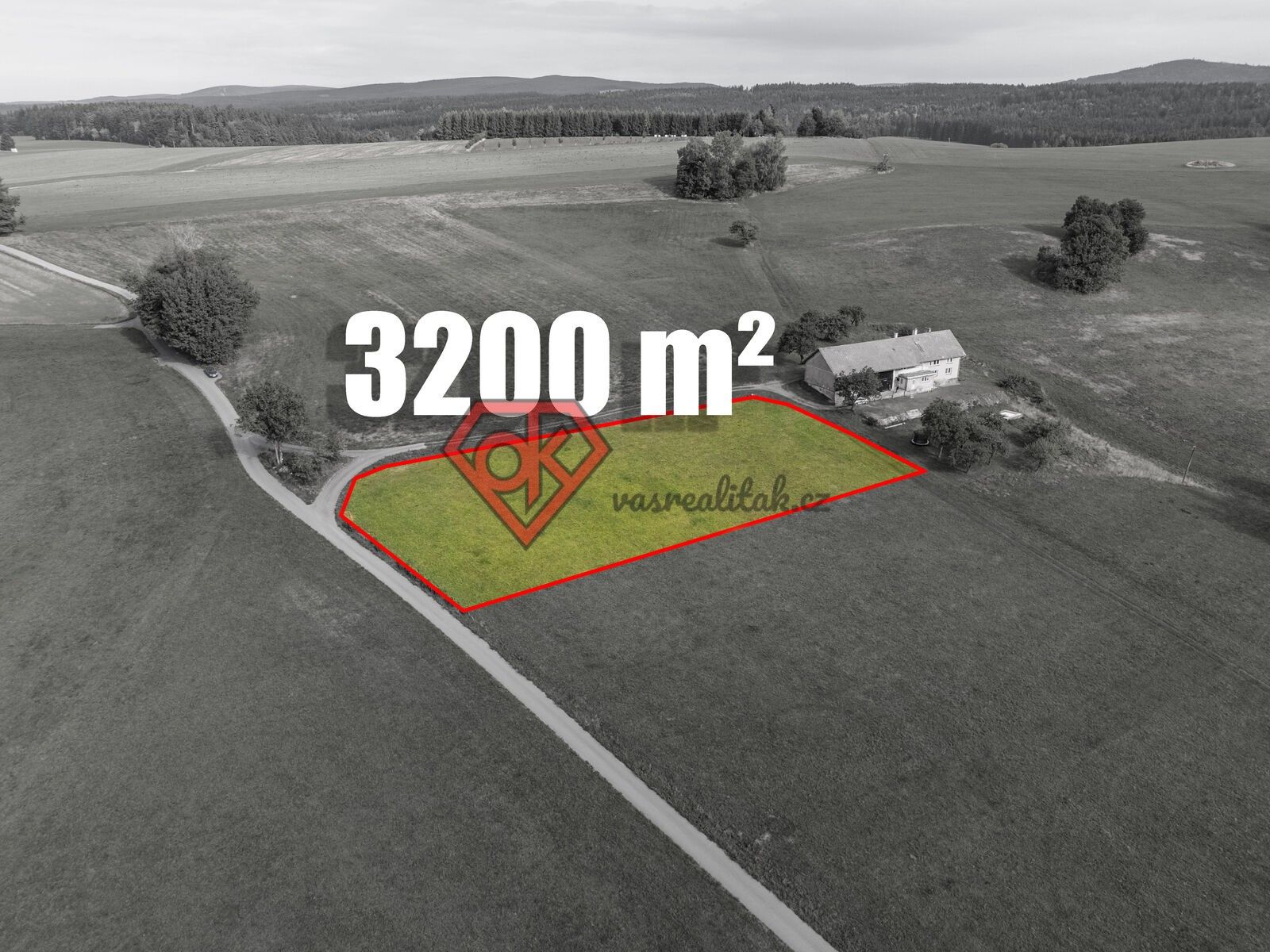 Pozemky pro bydlení, Klášterec nad Orlicí, 3 200 m² - 1