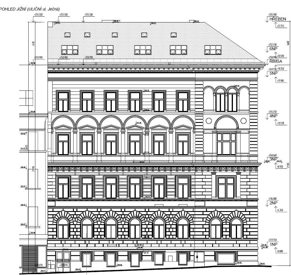 Pronájem obchodní prostory - Sokolská, Praha - Nové Město, 272 m² - 5