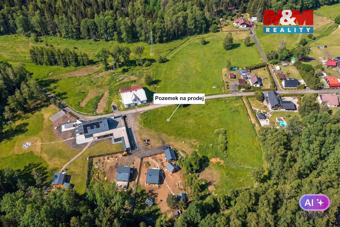 Pozemky pro bydlení, Rumburk - Rumburk 1, okres Děčín, Ústecký kraj - 2