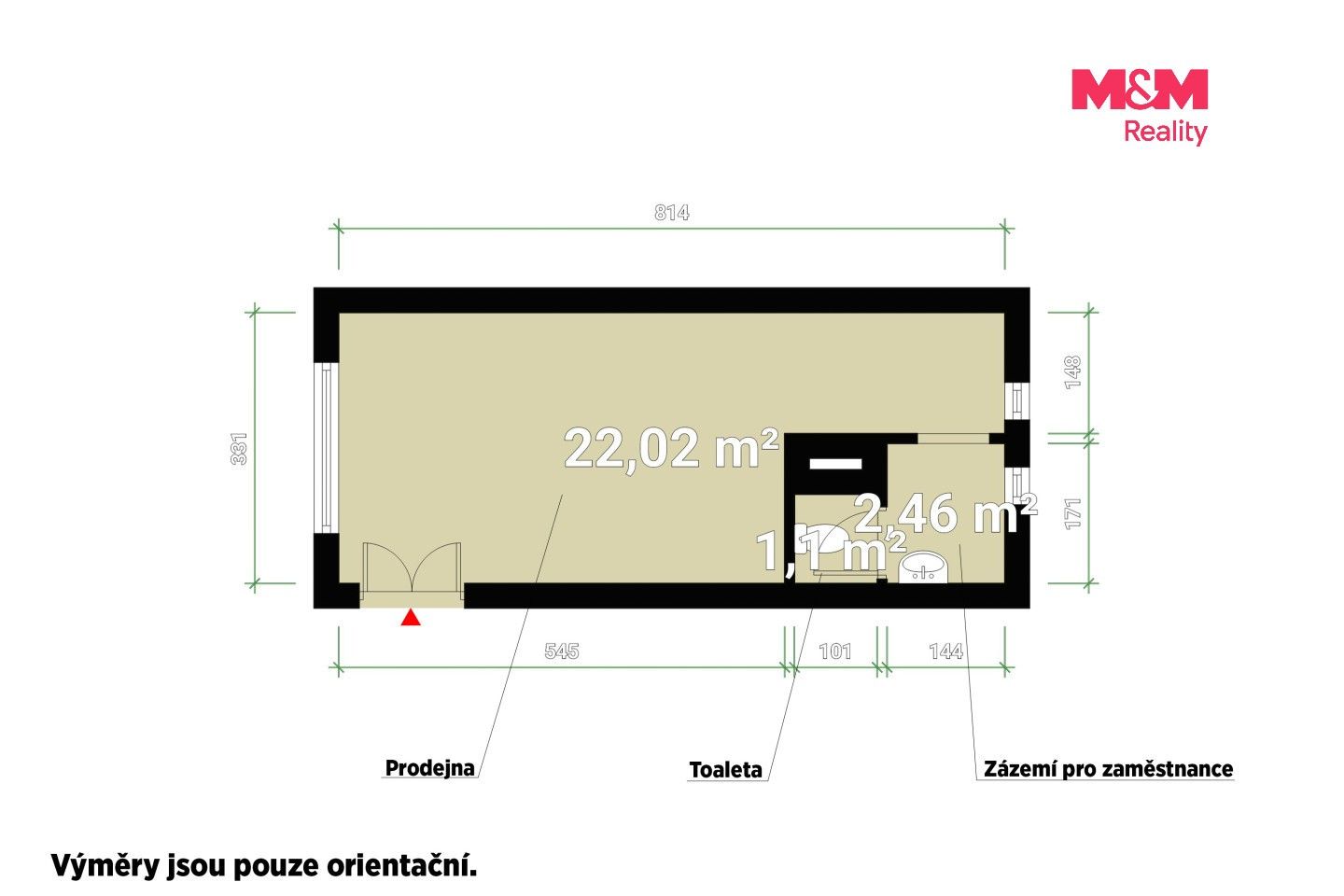 Kancelář · 26 m² · náměstí Generála Píky, Plzeň - 3