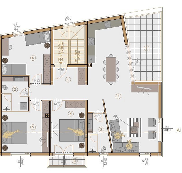 Byty, Pula, Istarska županija, Chorvatsko, 110 m² - 1
