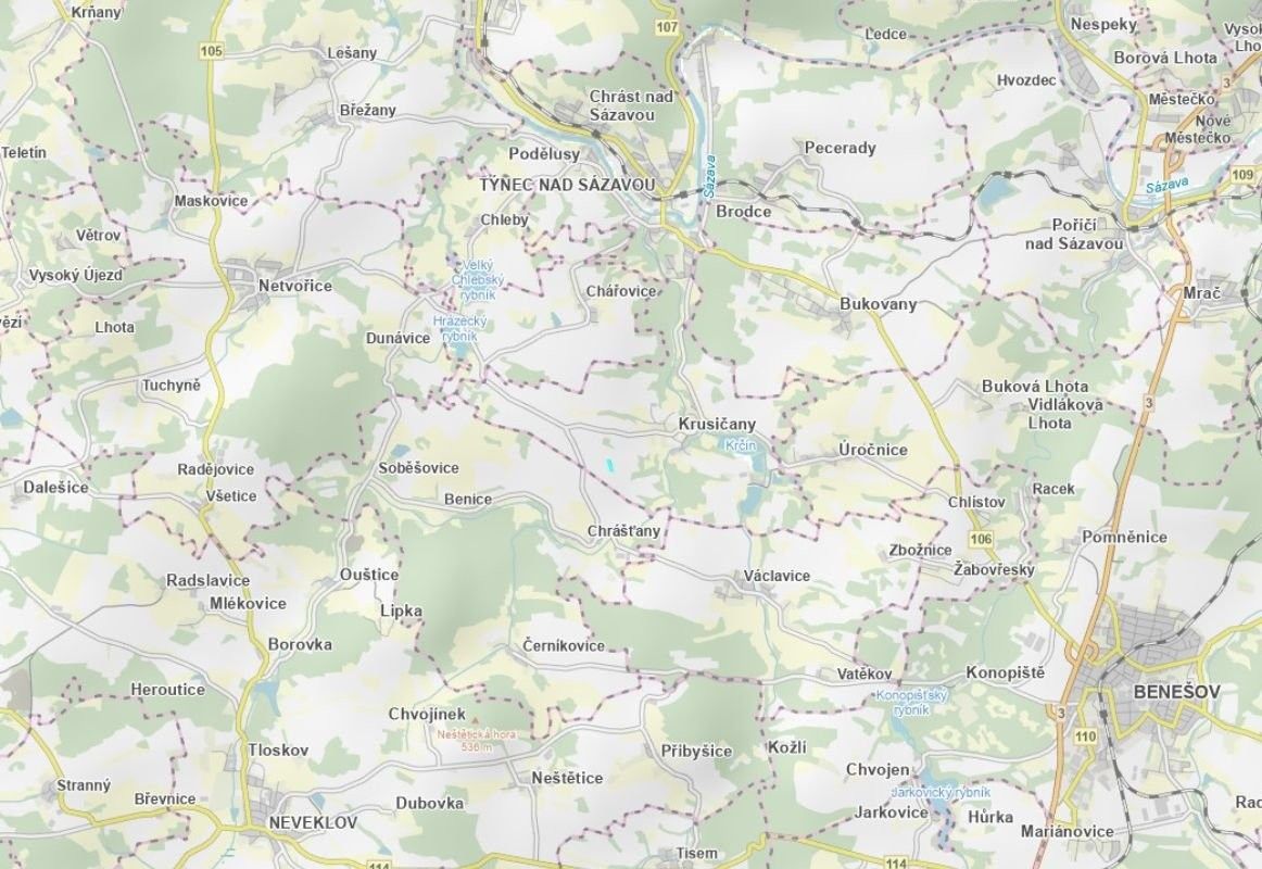 Zemědělský pozemek · 2 080 m² · Týnec nad Sázavou - 3