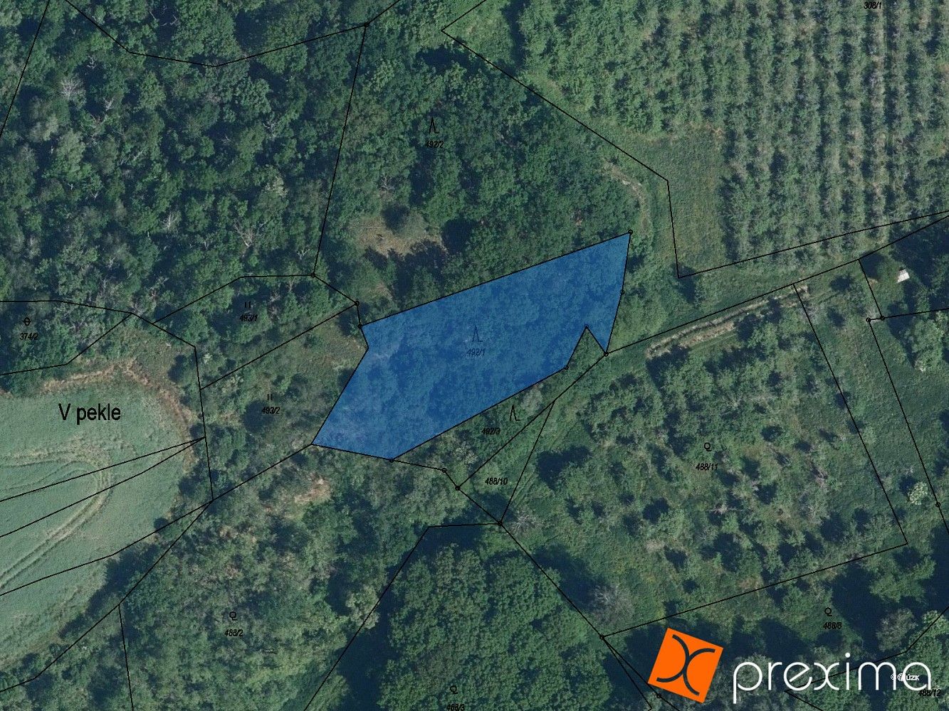 Prodej les - Libočany, okres Louny, Ústecký kraj - 1