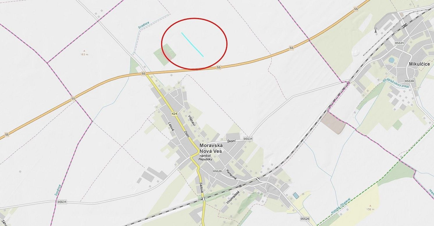 Zemědělské pozemky, Moravská Nová Ves, okres Břeclav, Jihomoravský kraj - 1