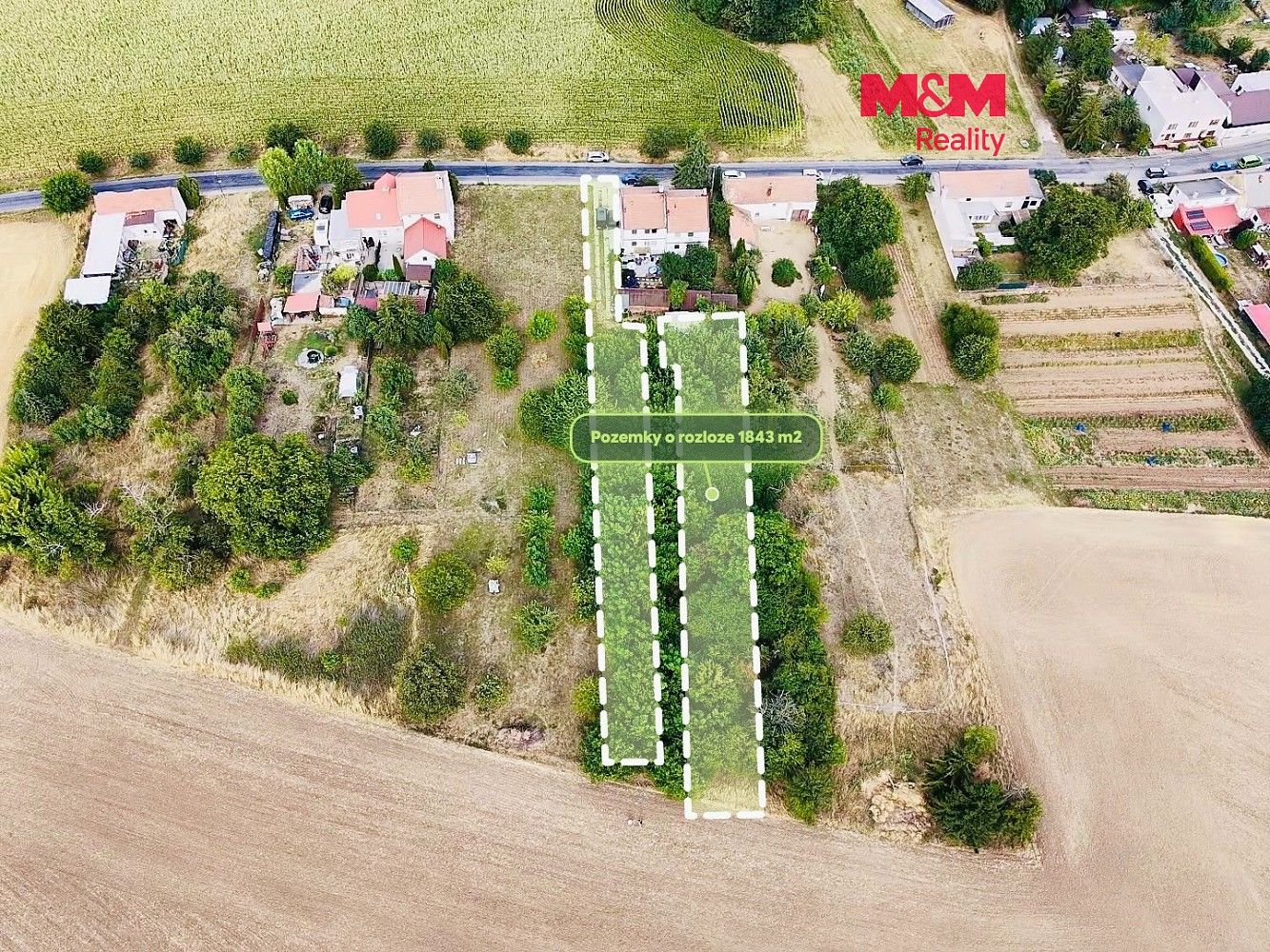 Zahrada, 1 843 m²