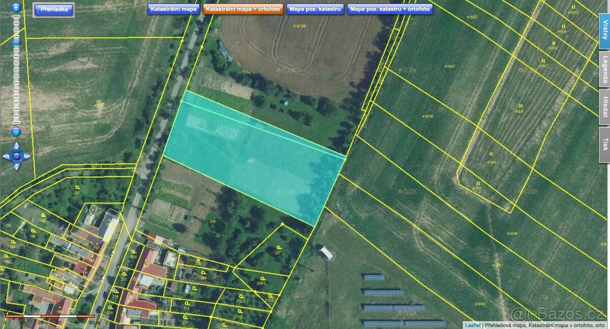 Pronájem zahrada - Koryčany, 768 05