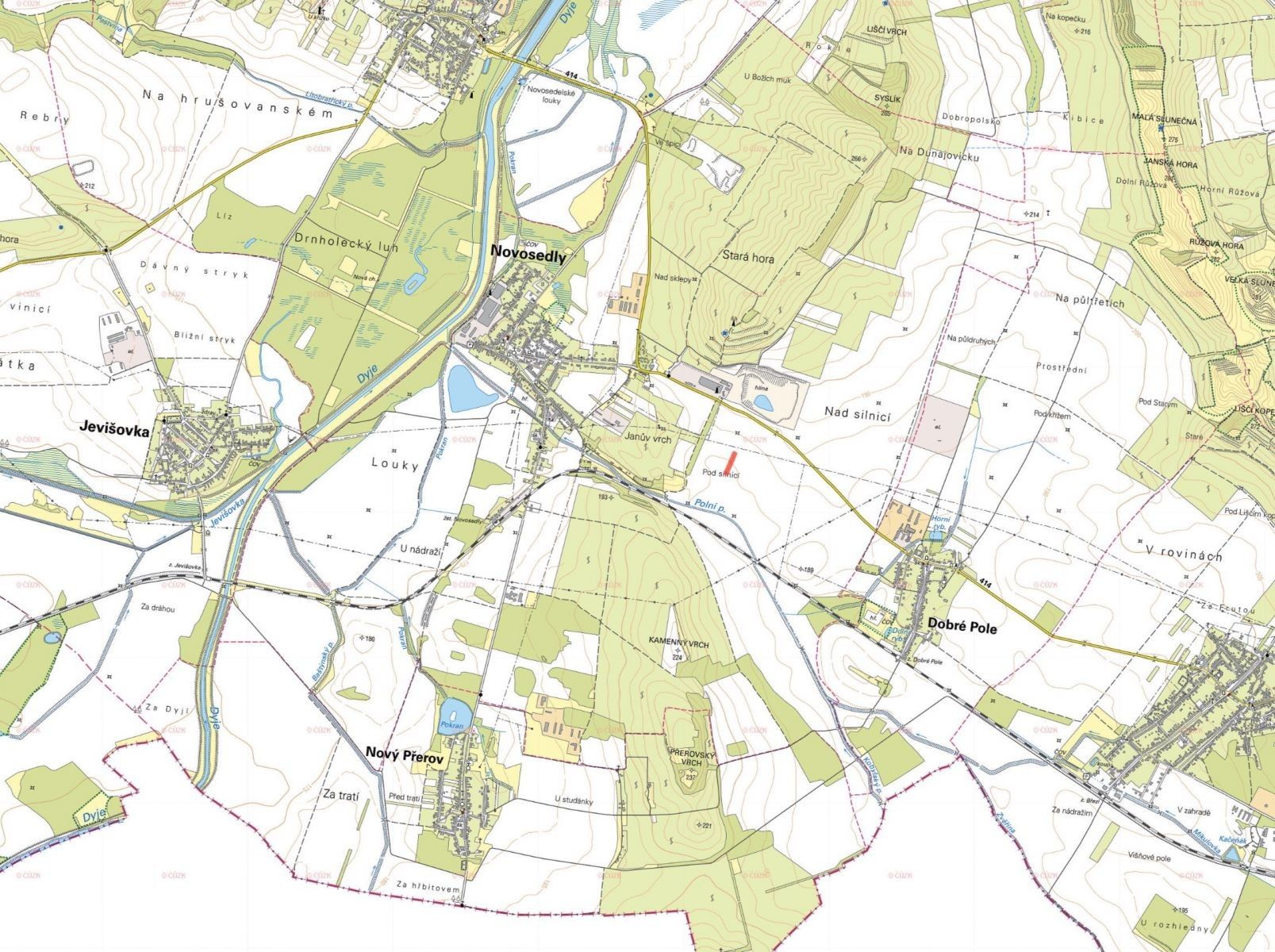 Prodej zemědělský pozemek - Novosedly