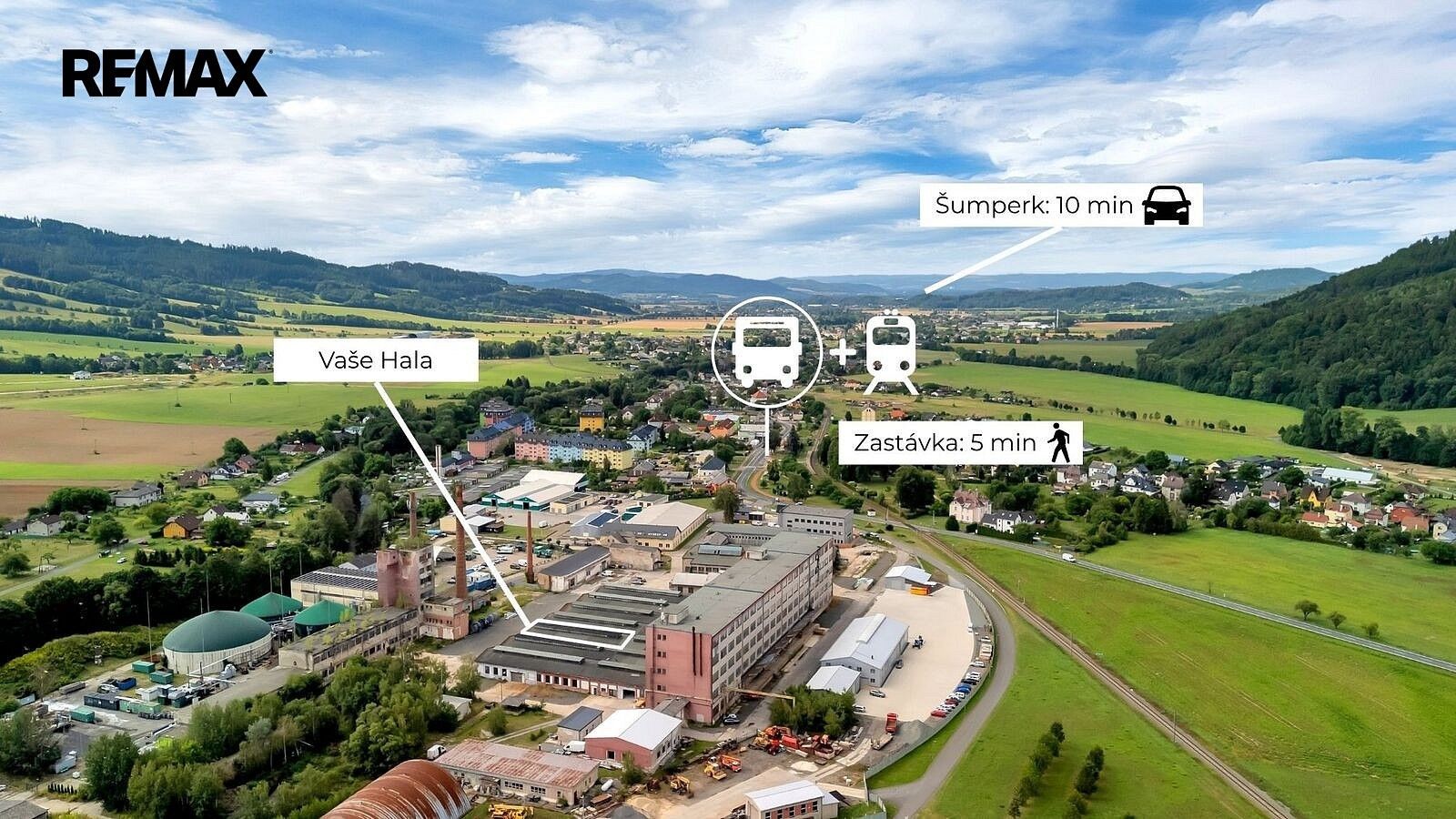 Sklad · 440 m² · Rapotín, okres Šumperk, Olomoucký kraj - 3