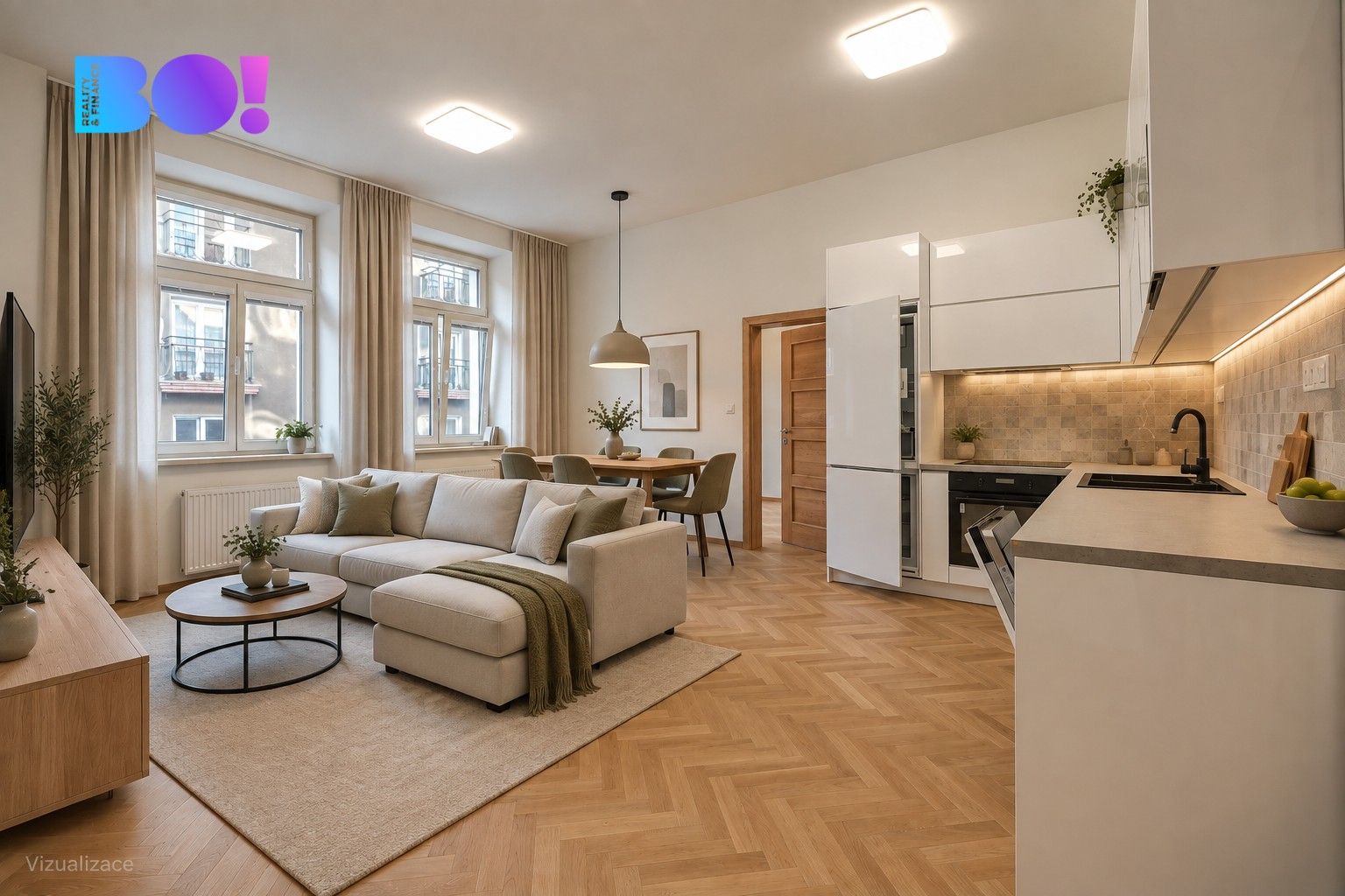 3+kk, Smetanova, Český Těšín, 76 m² - 1