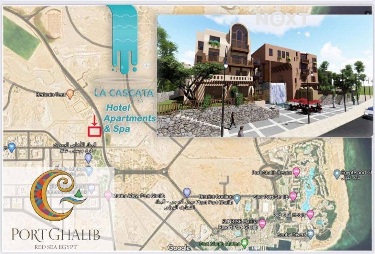 2+kk, Port Ghalib, Egypt, 75 m² - 2