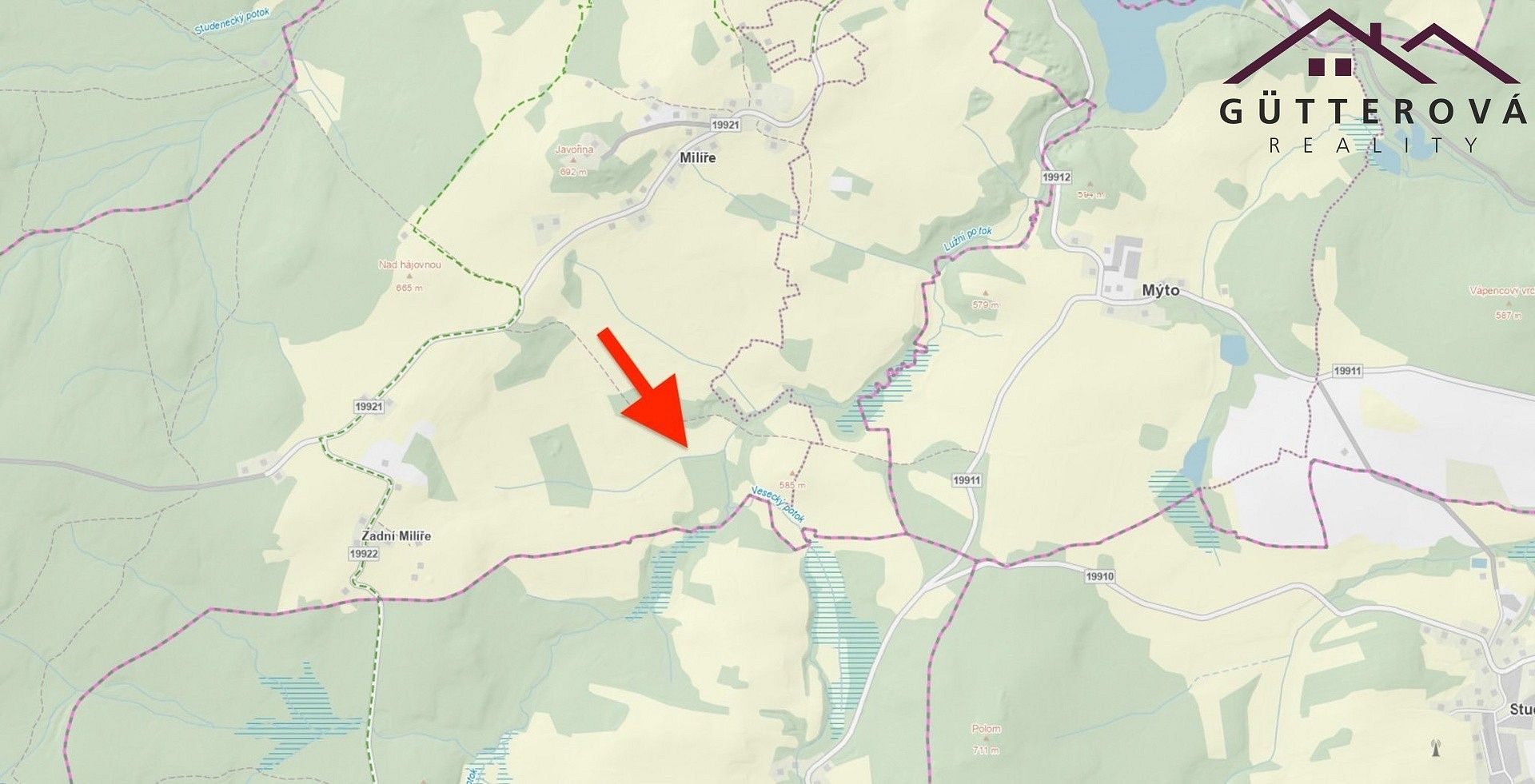 Pozemek · Milíře, okres Tachov, Plzeňský kraj - 3