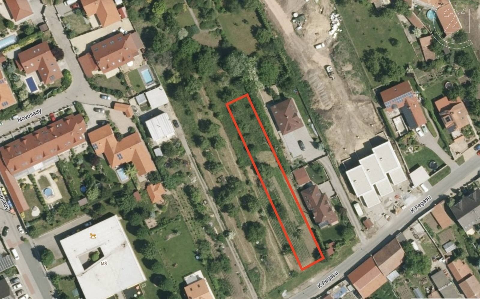 Prodej pozemek pro bydlení - Moravany, 2 036 m²
