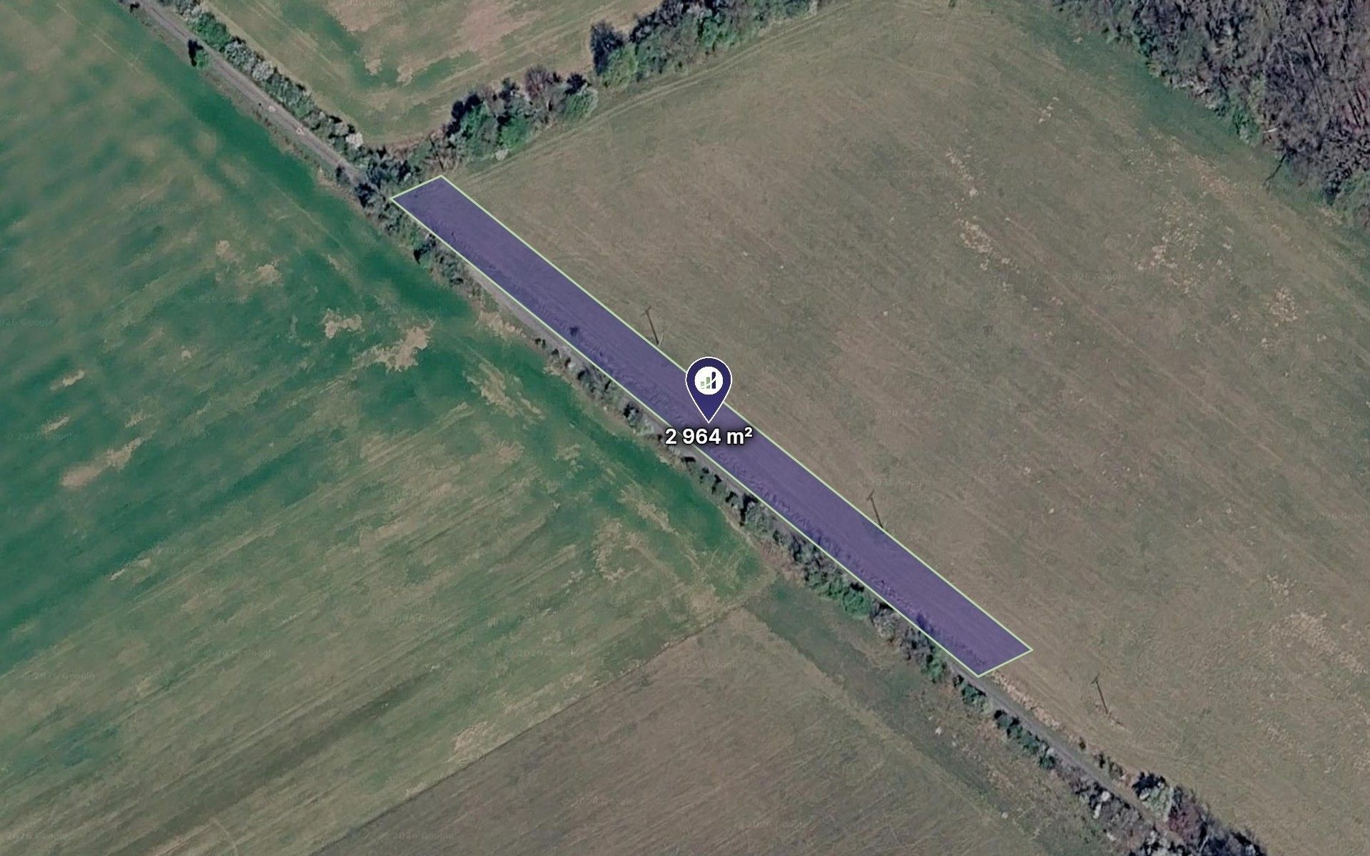 Zemědělské pozemky, Roštín, 66 728 m² - 2