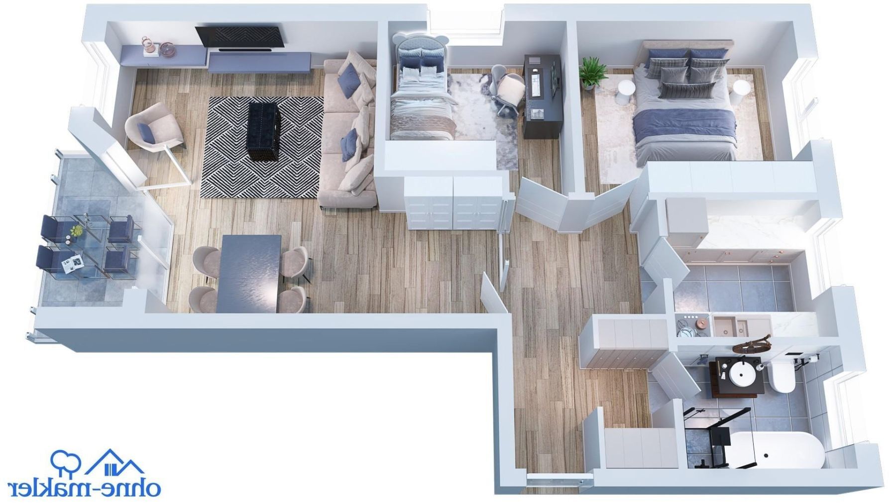 Byt 3+1 · 76 m² · , Mecklenburg-Vorpommern - 3