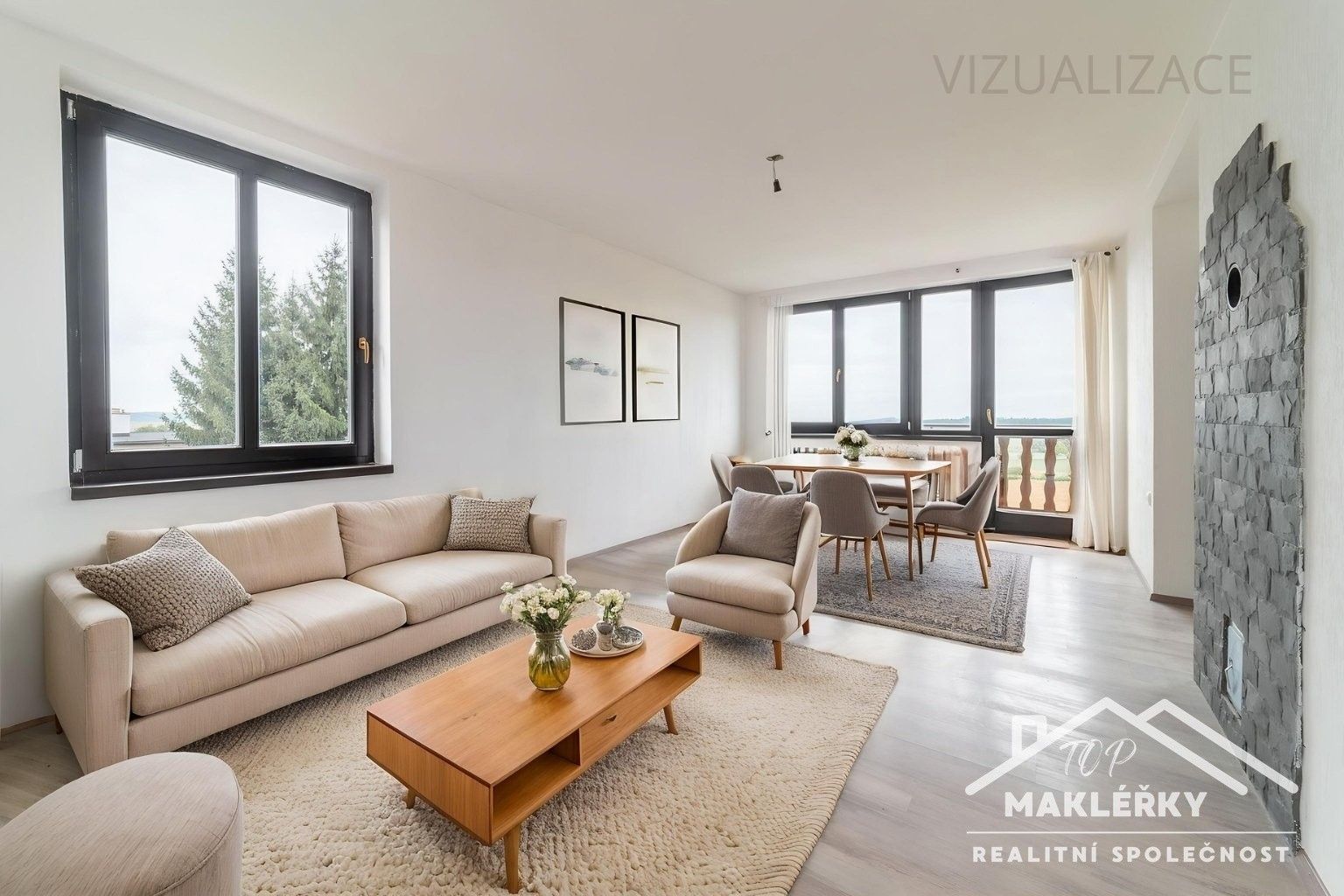 Byt 3+1 · 80 m² · Družstevní, Zásmuky - 4