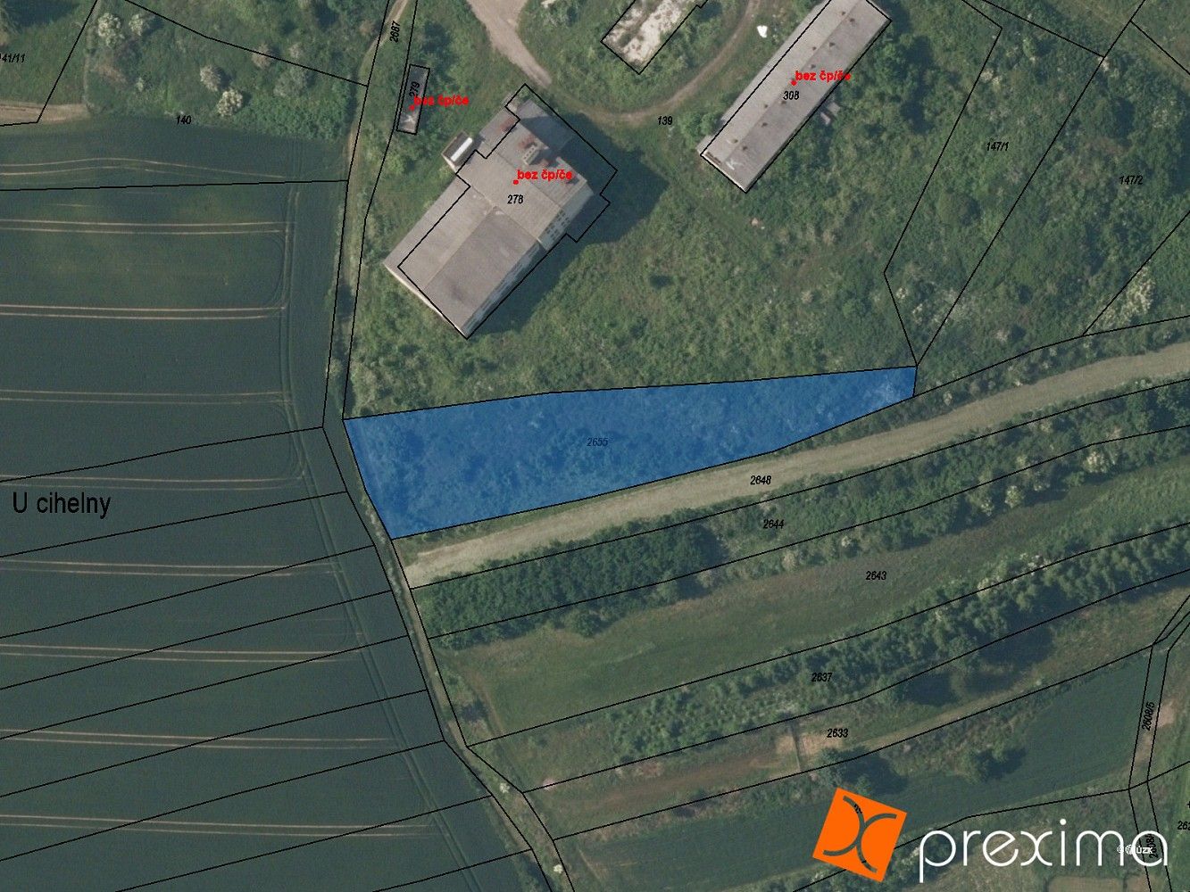 Pozemek, 114 m²