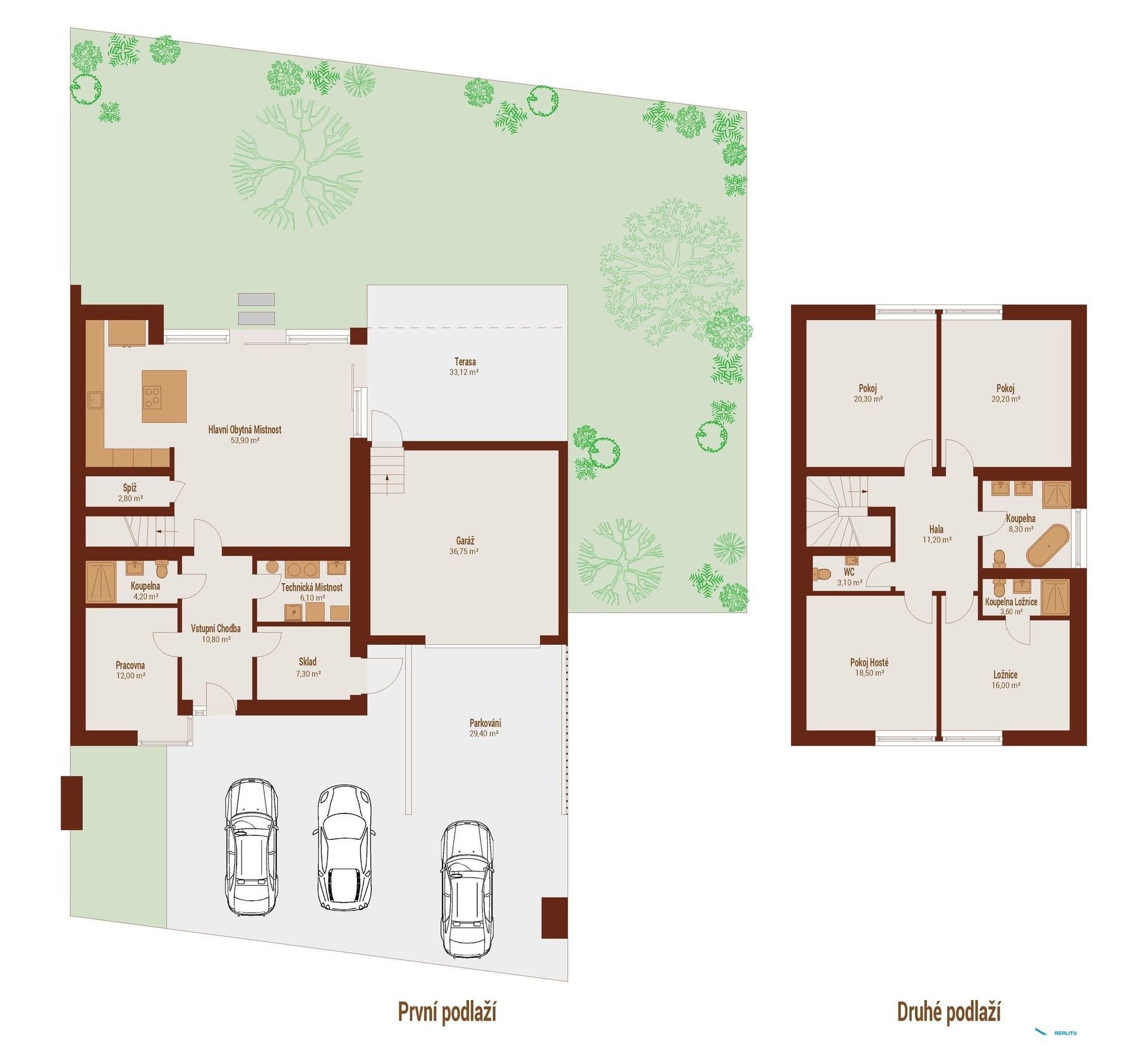 Prodej rodinný dům - Holubice, 268 m² - 5