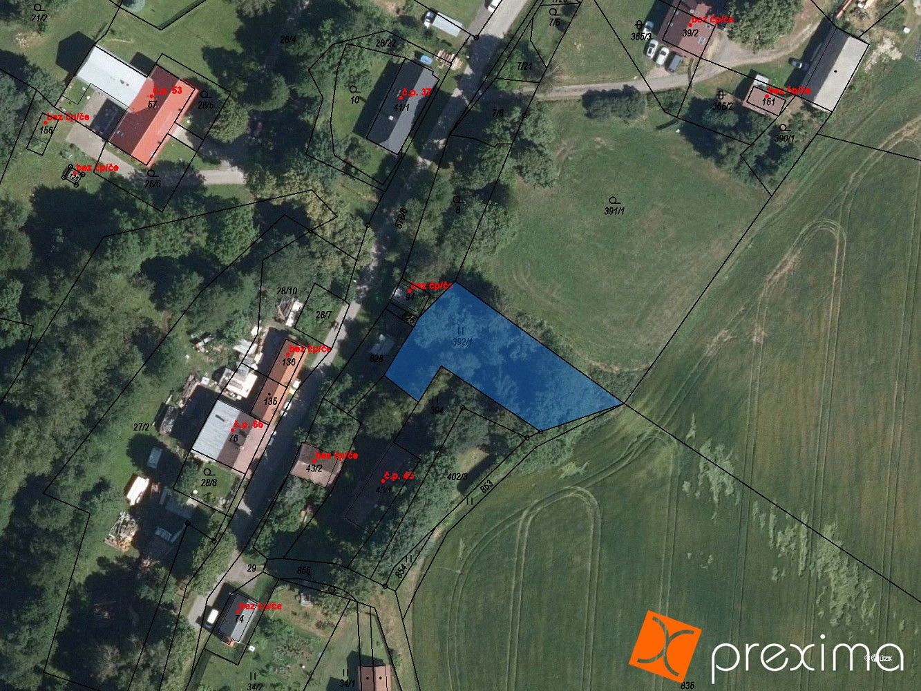 Pozemky pro bydlení, Vysočina, okres Chrudim, Pardubický kraj - 1