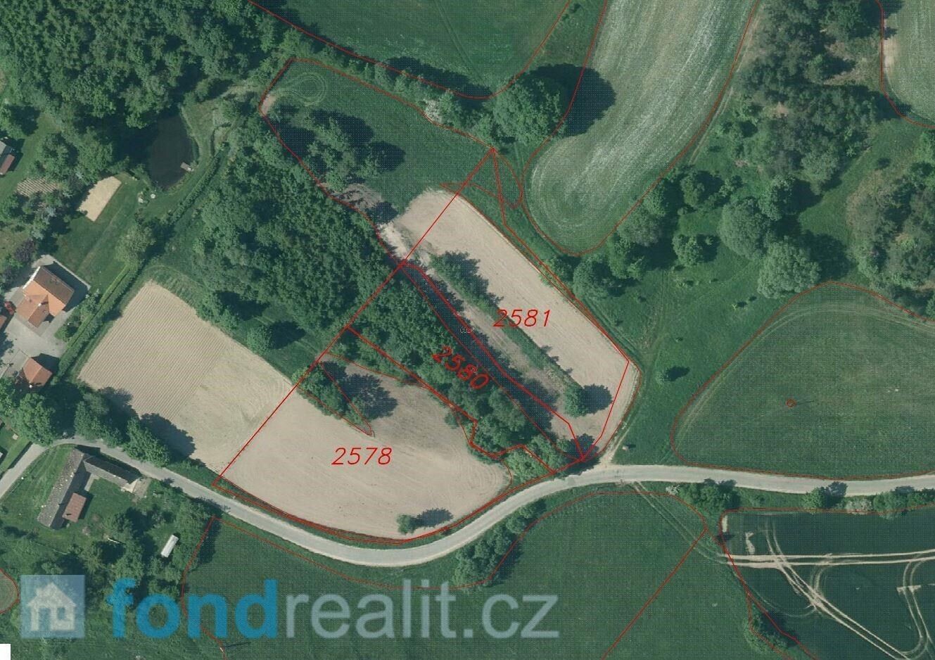 Prodej louka - Slavonice Stálkov, 7 893 m² - 5