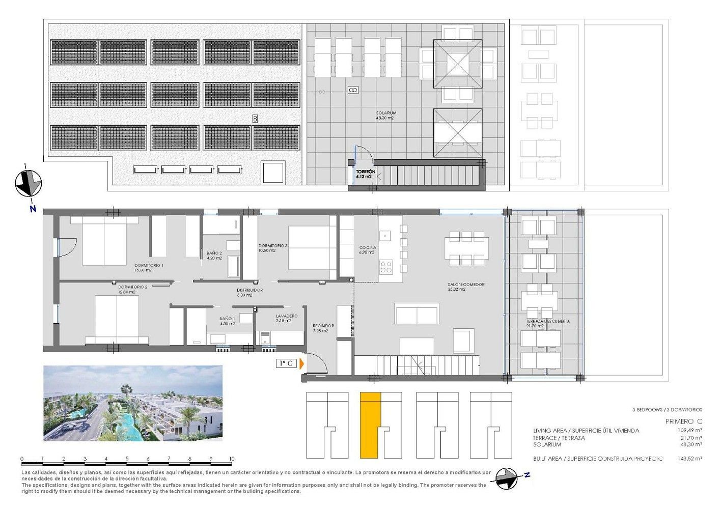 Prodej rodinný dům - Cartagena, ES, 109 m² - 5