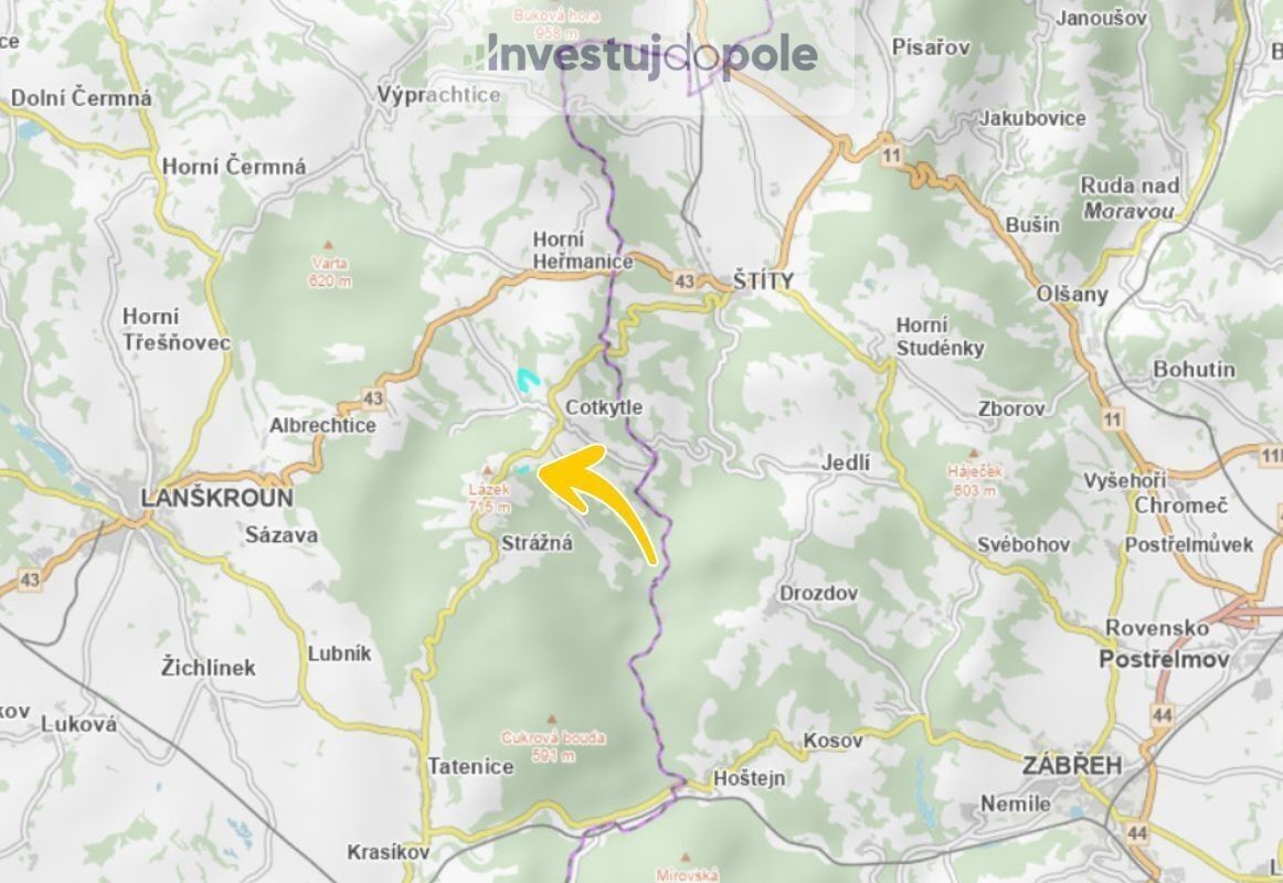 Pozemek pro bydlení · Cotkytle, 561 32 - 3