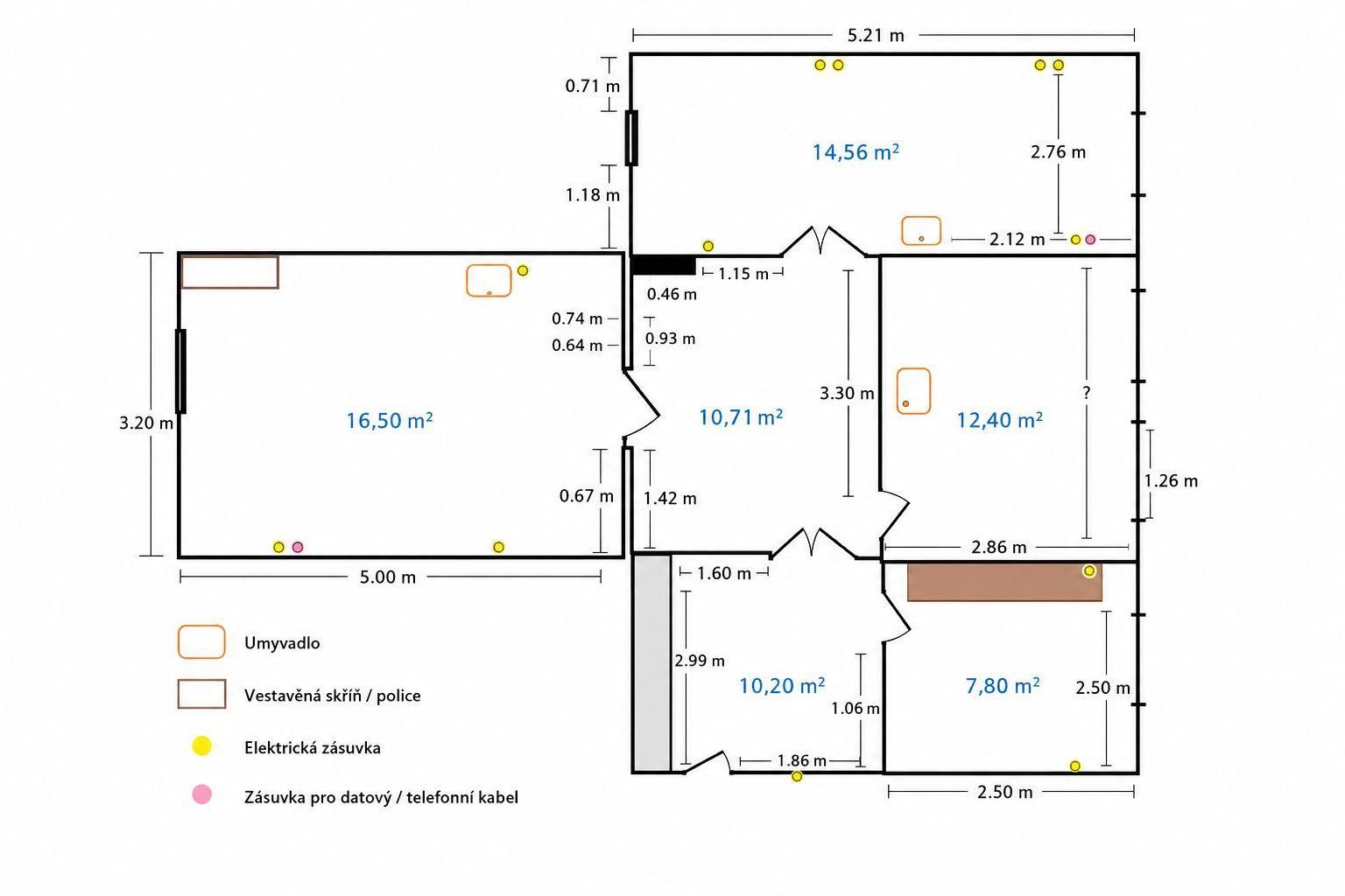 Komerční nemovitost · 72 m² · Národní, Praha - 3