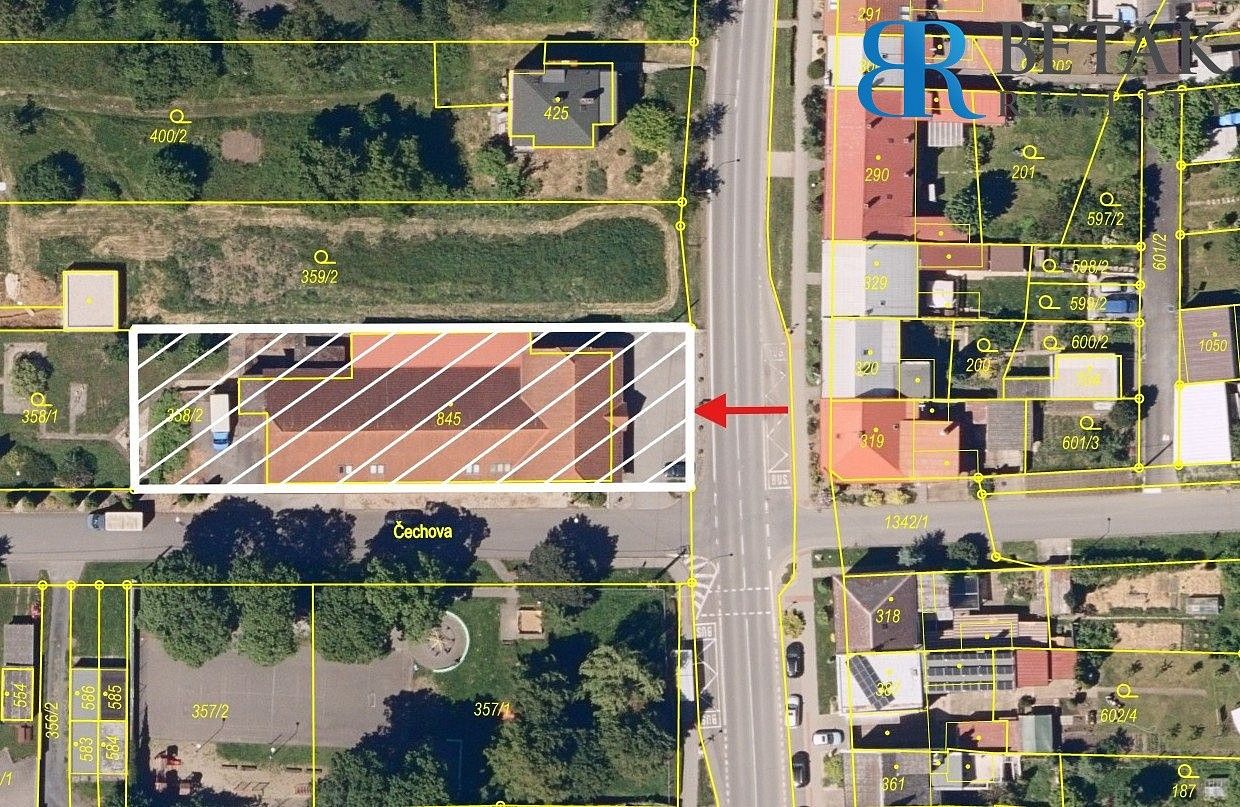 Obchodní prostory, Horní Moštěnice, okres Přerov, Olomoucký kraj, 1 200 m² - 2