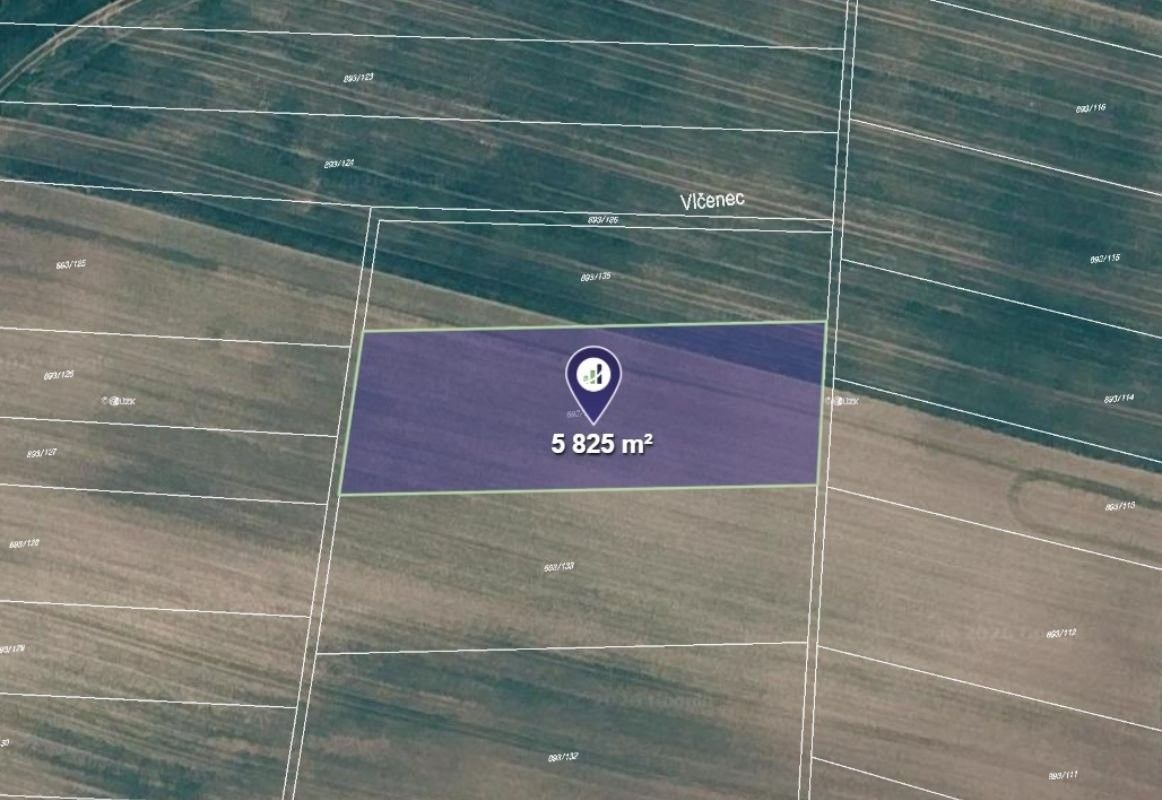 Zemědělský pozemek, 5 825 m²