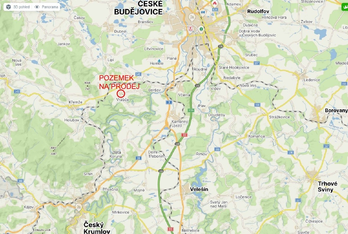 Prodej pozemek pro bydlení - České Budějovice, 370 01 - 1