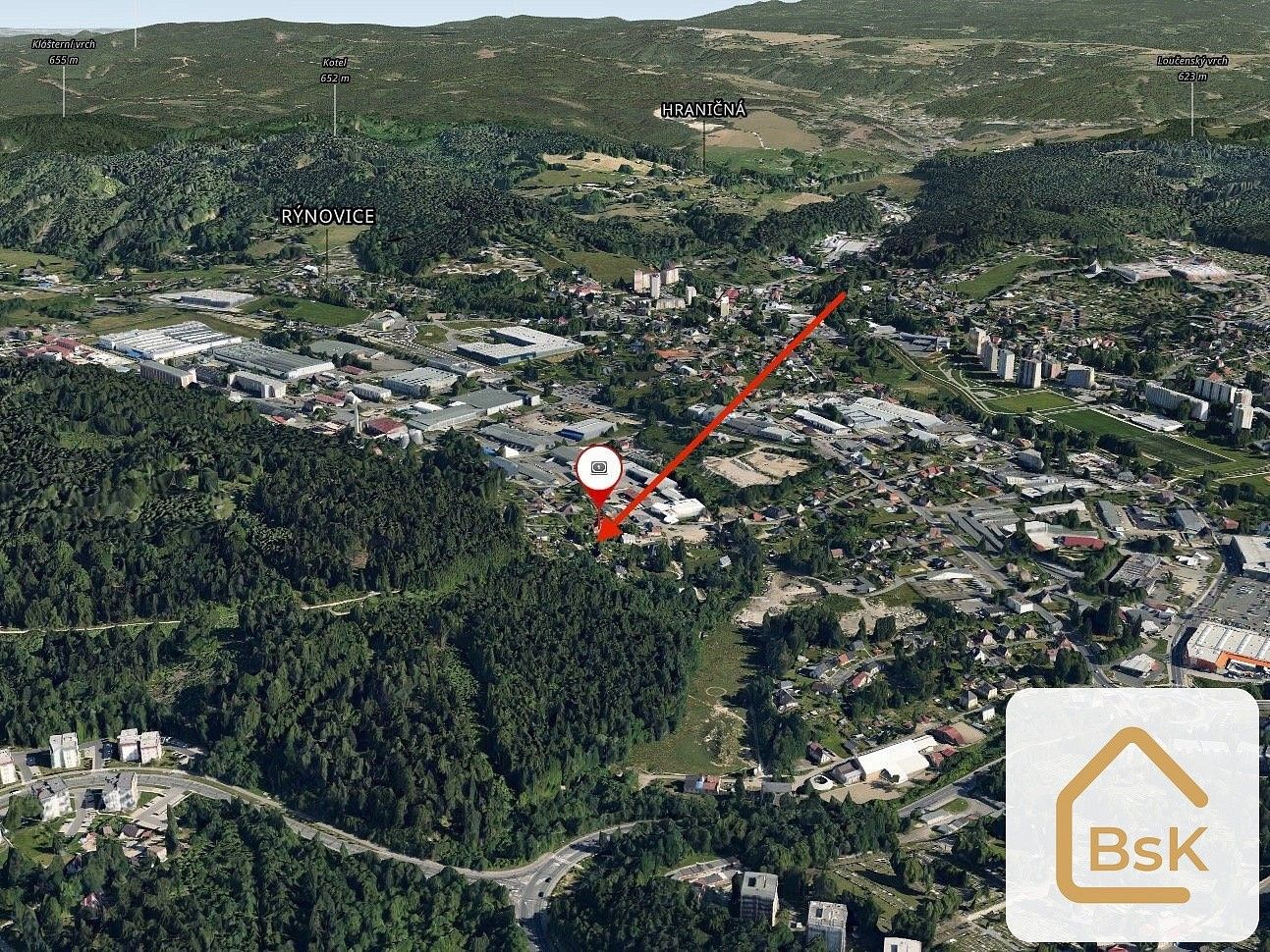 Prodej pozemek pro bydlení - Jablonec nad Nisou - Rýnovice, Liberecký kraj - 5