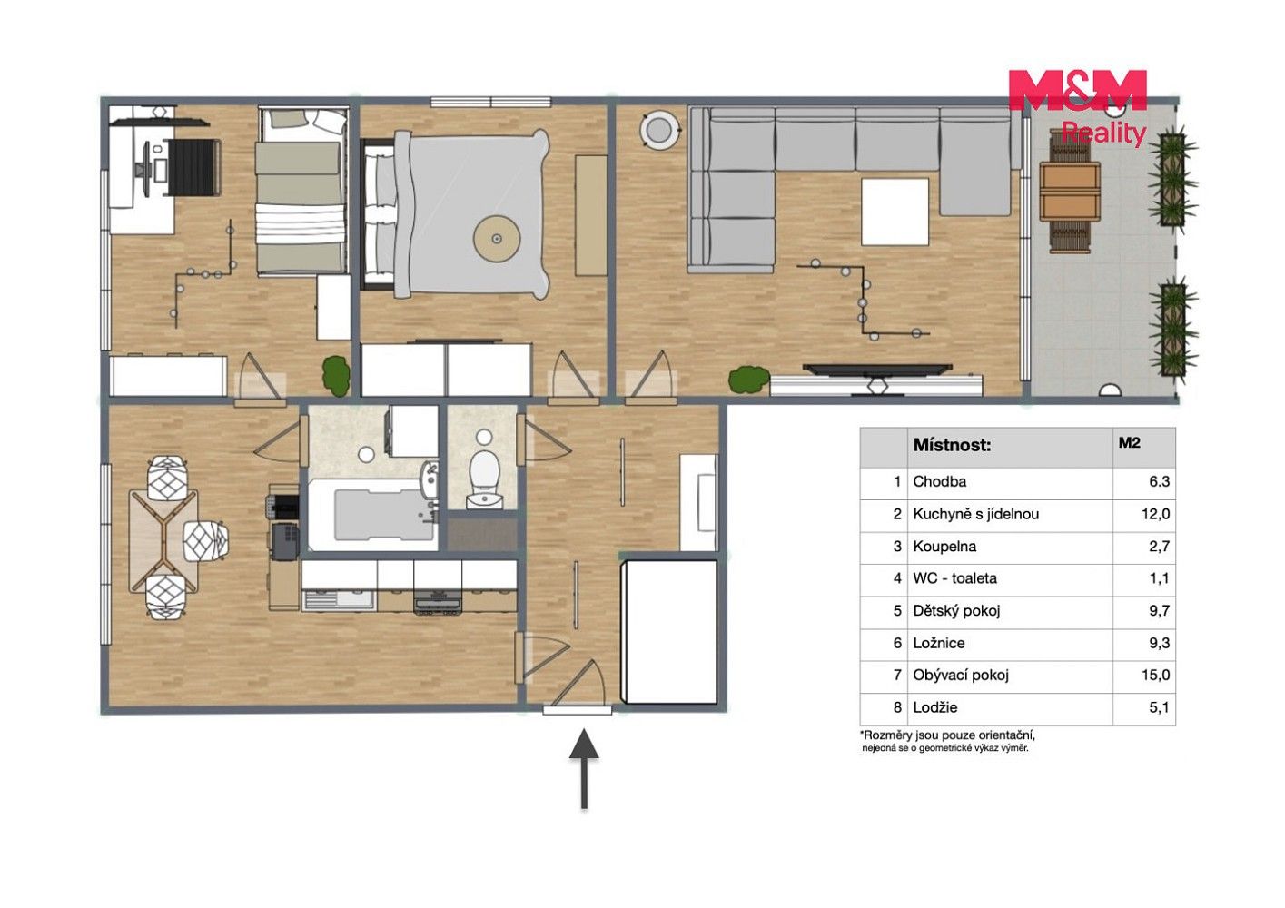 Prodej byt 3+1 - Kraslice, okres Sokolov, Karlovarský kraj, 62 m² - 5