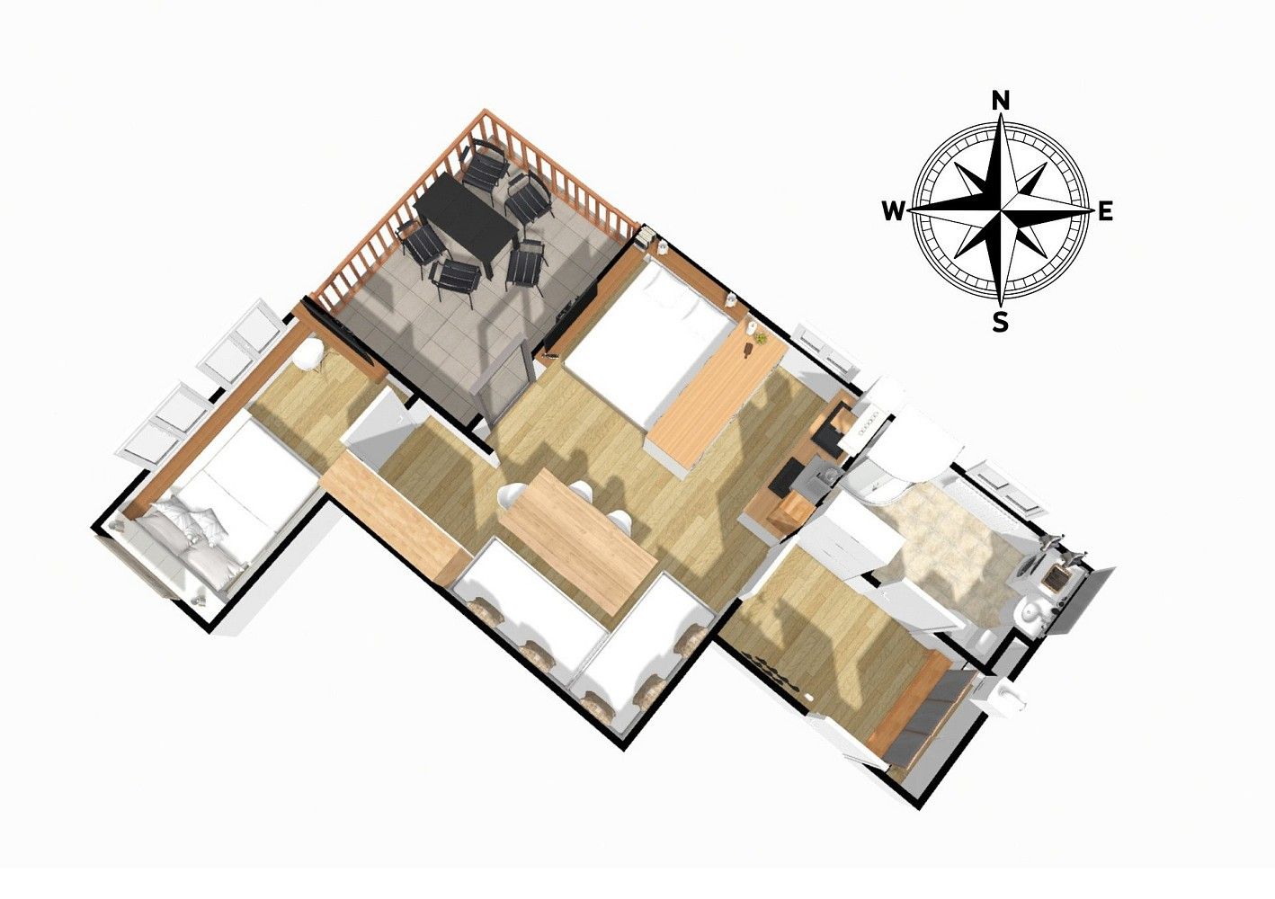 Prodej byt 2+kk - Karlovice, okres Bruntál, Moravskoslezský kraj, 41 m² - 2