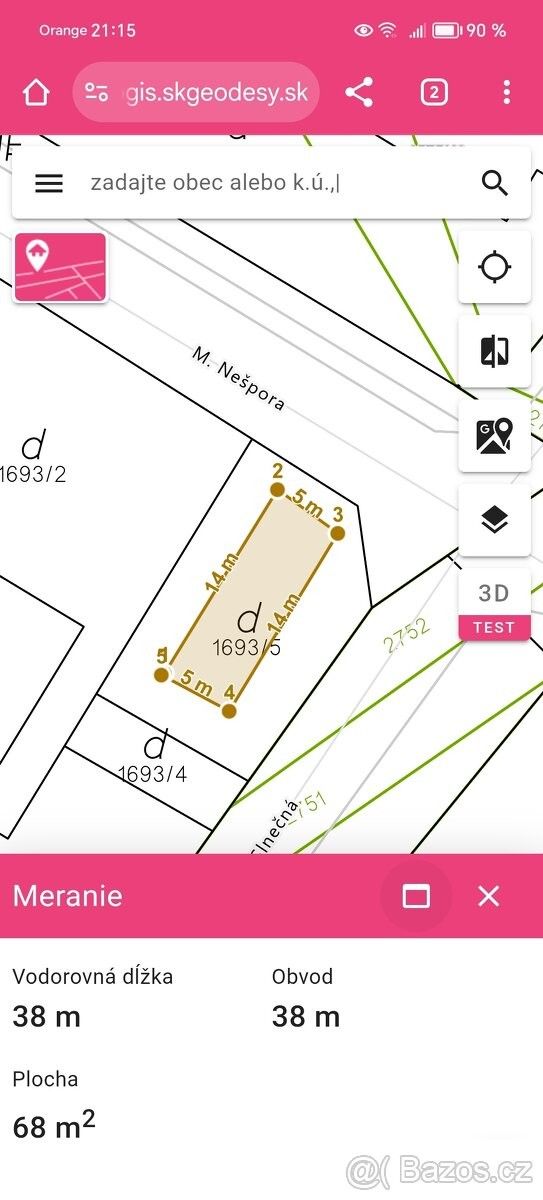 Prodej pozemek pro bydlení - Hodonín, 695 01