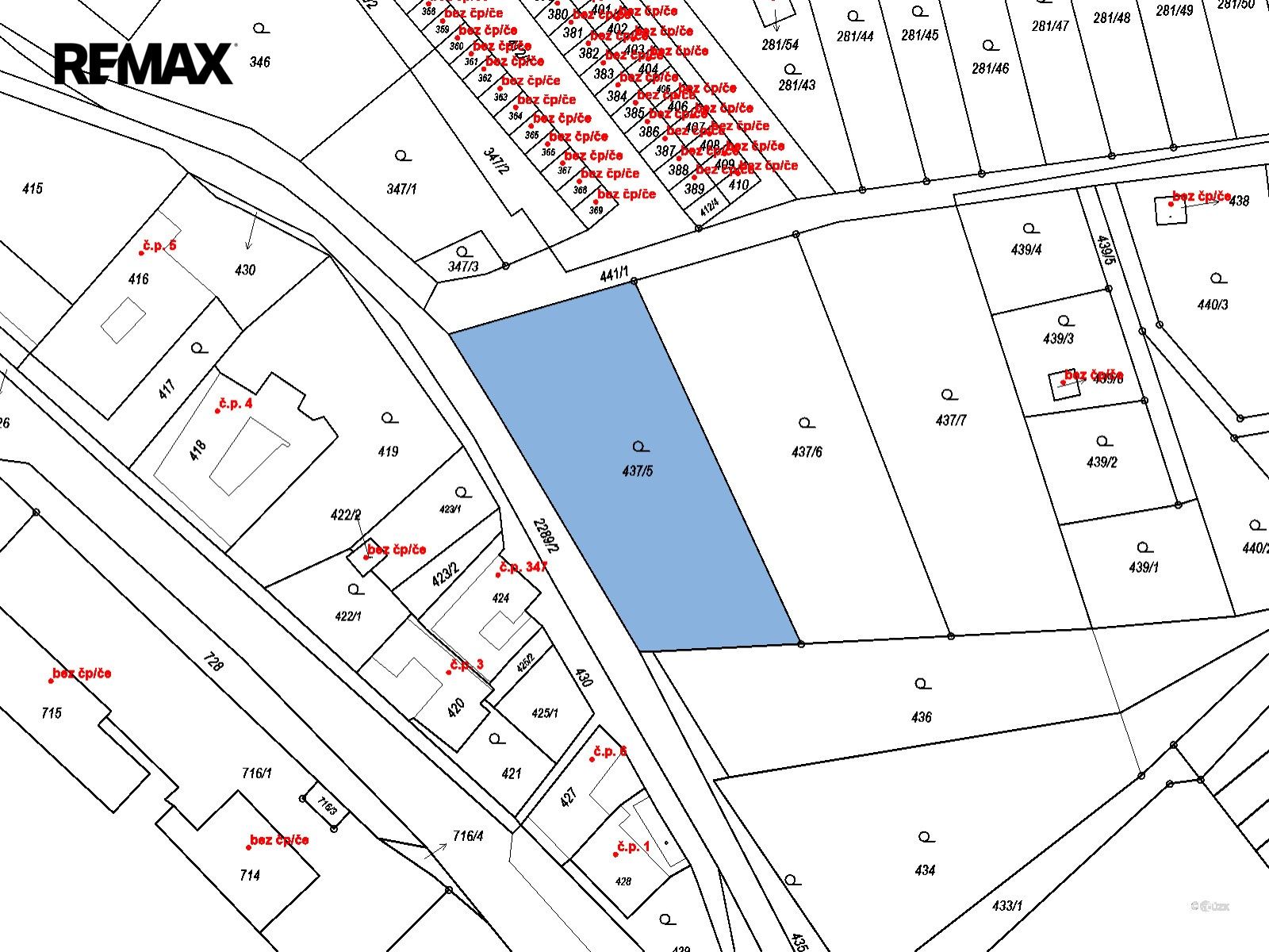 Pozemky pro bydlení, Suchdol nad Odrou, 1 587 m² - 2