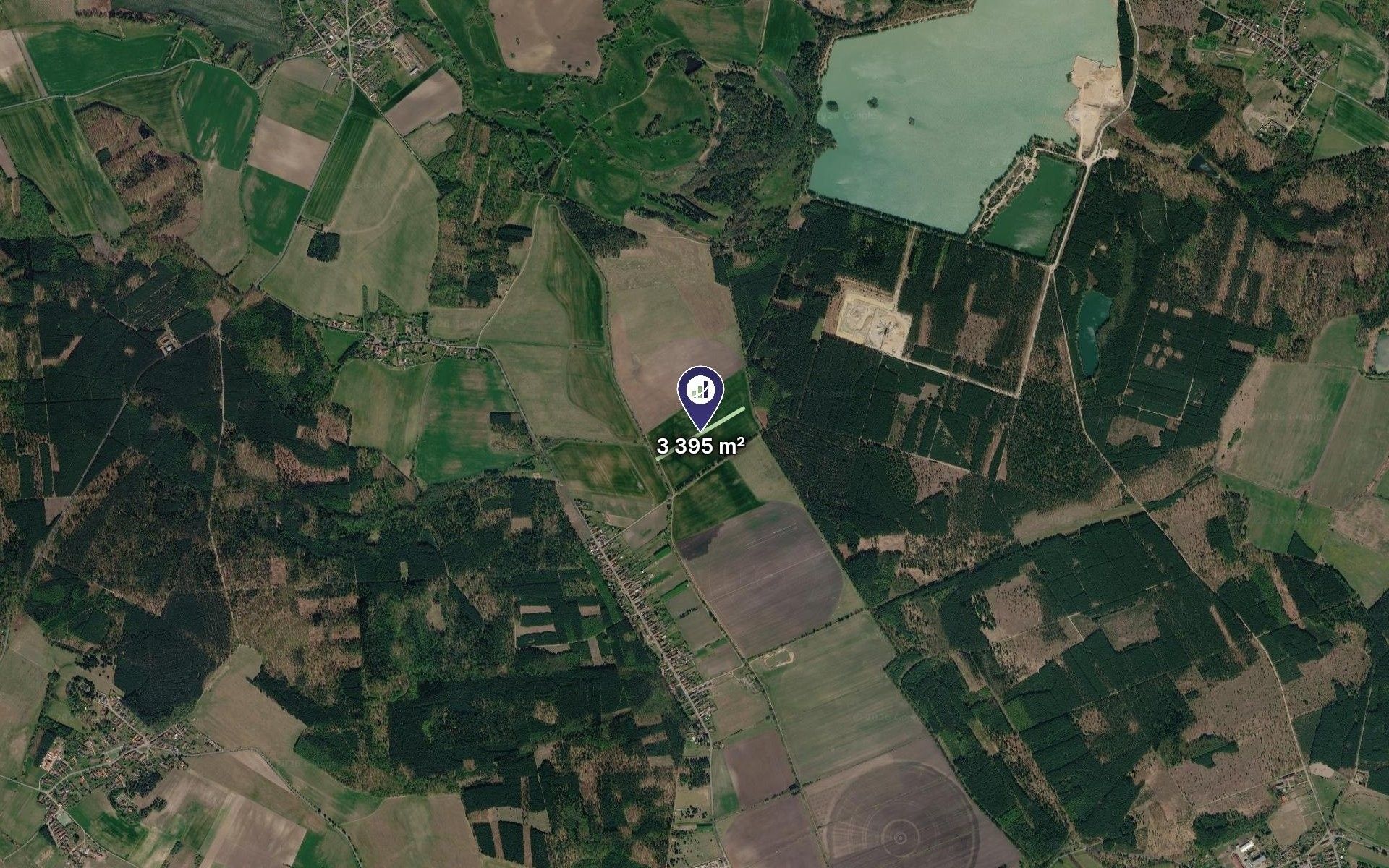 Prodej zemědělský pozemek - Kladruby nad Labem, 3 395 m² - 2
