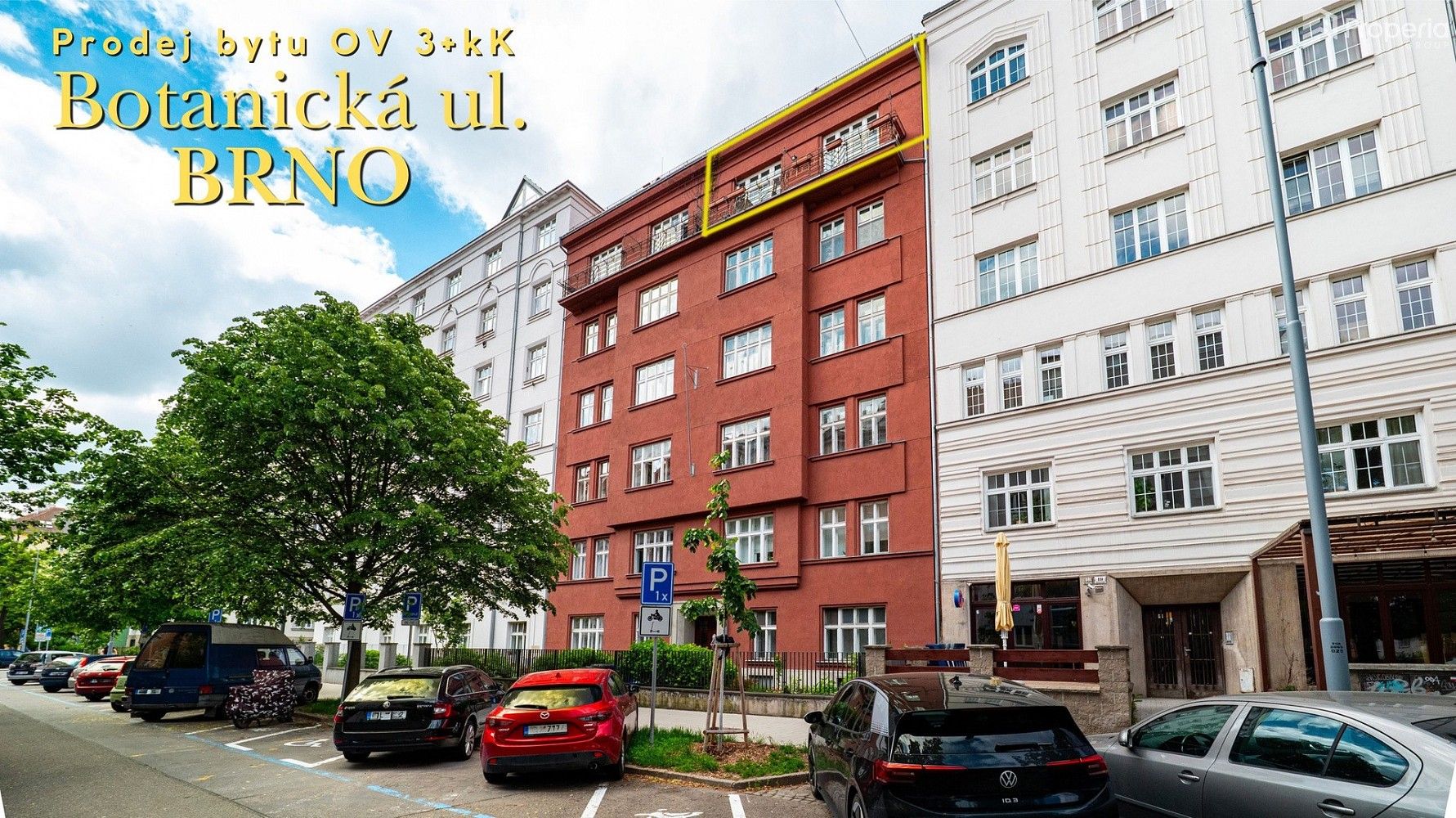 Byt 3+kk · 100 m² · Botanická, Brno - Veveří - 4
