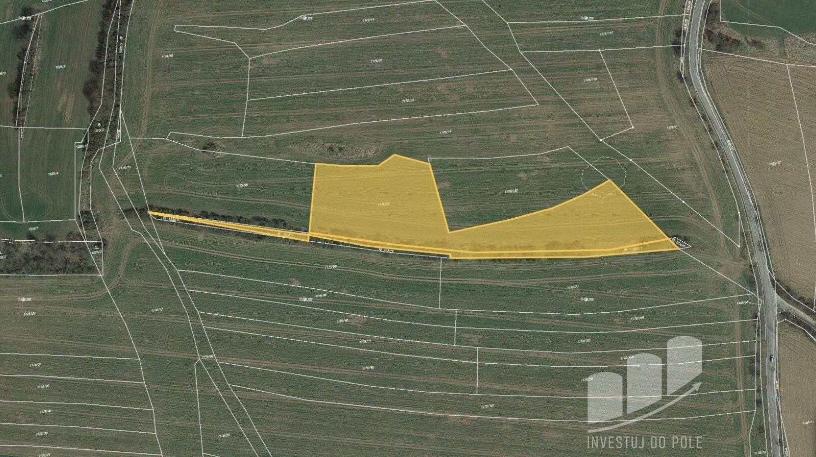 Zemědělské pozemky, Divišov, 10 427 m²