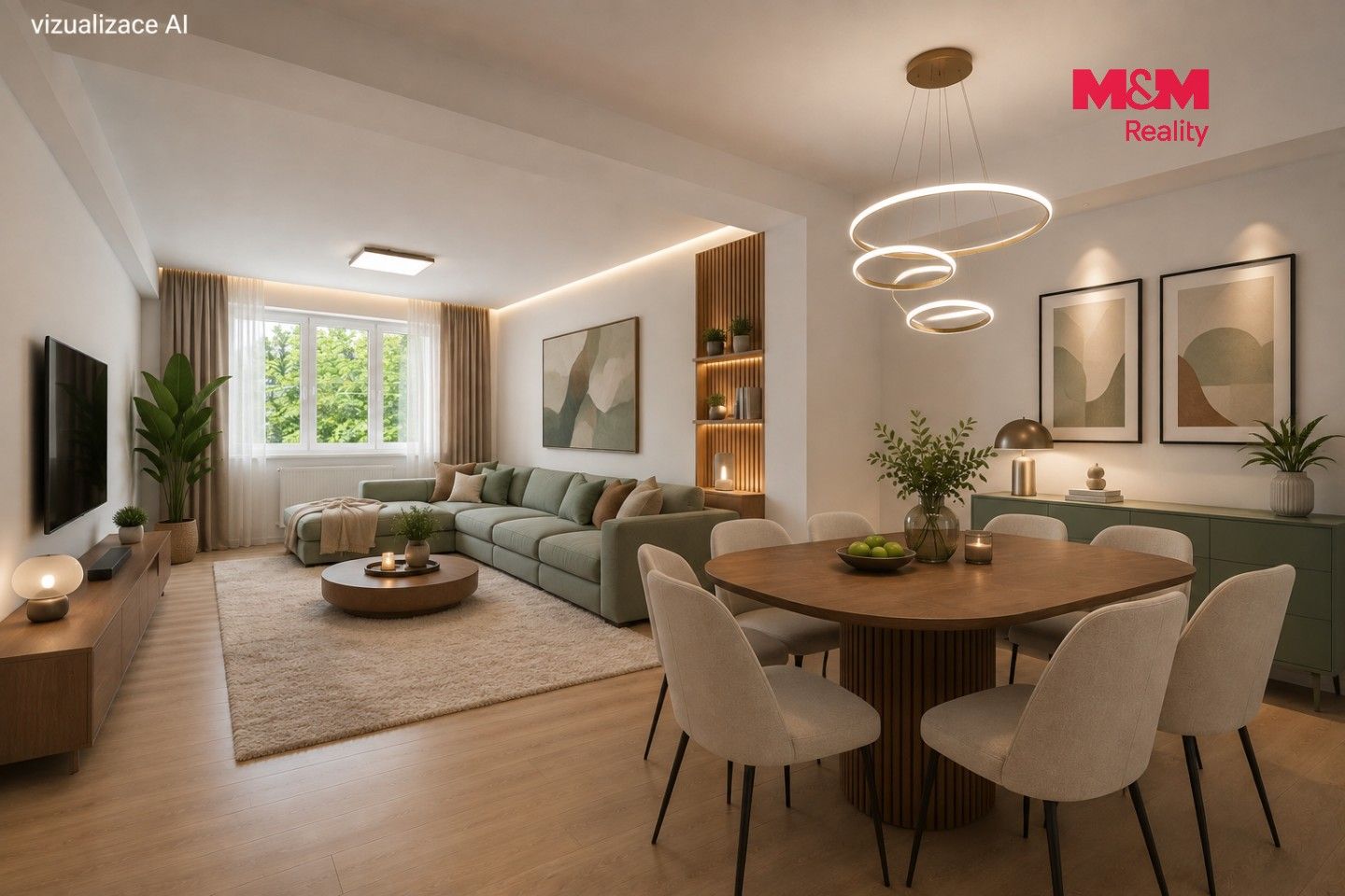 4+1, Palackého třída, Pardubice, 91 m² - 2